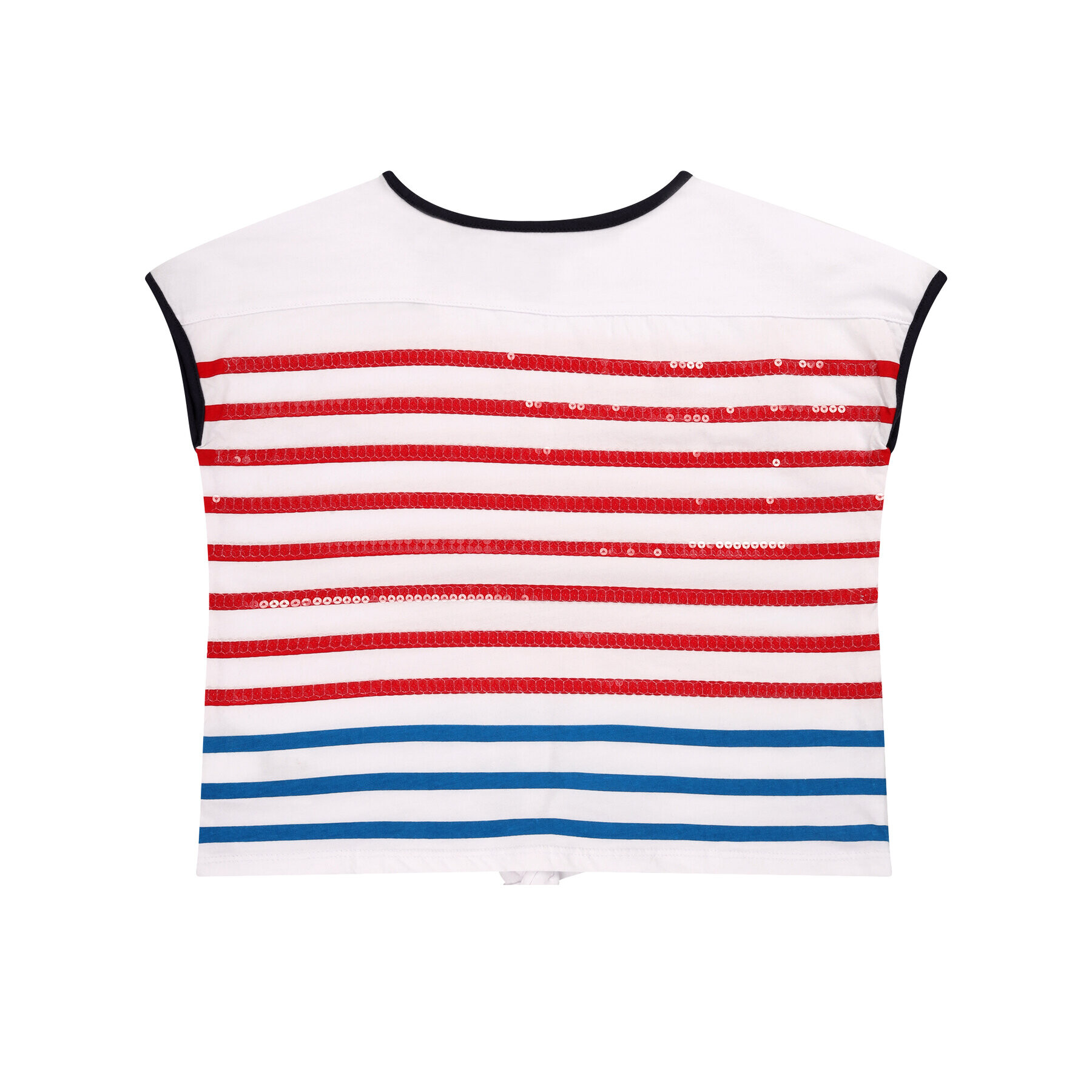 Pepe Jeans T-Shirt Monet PG502457 Bílá Regular Fit - Pepit.cz