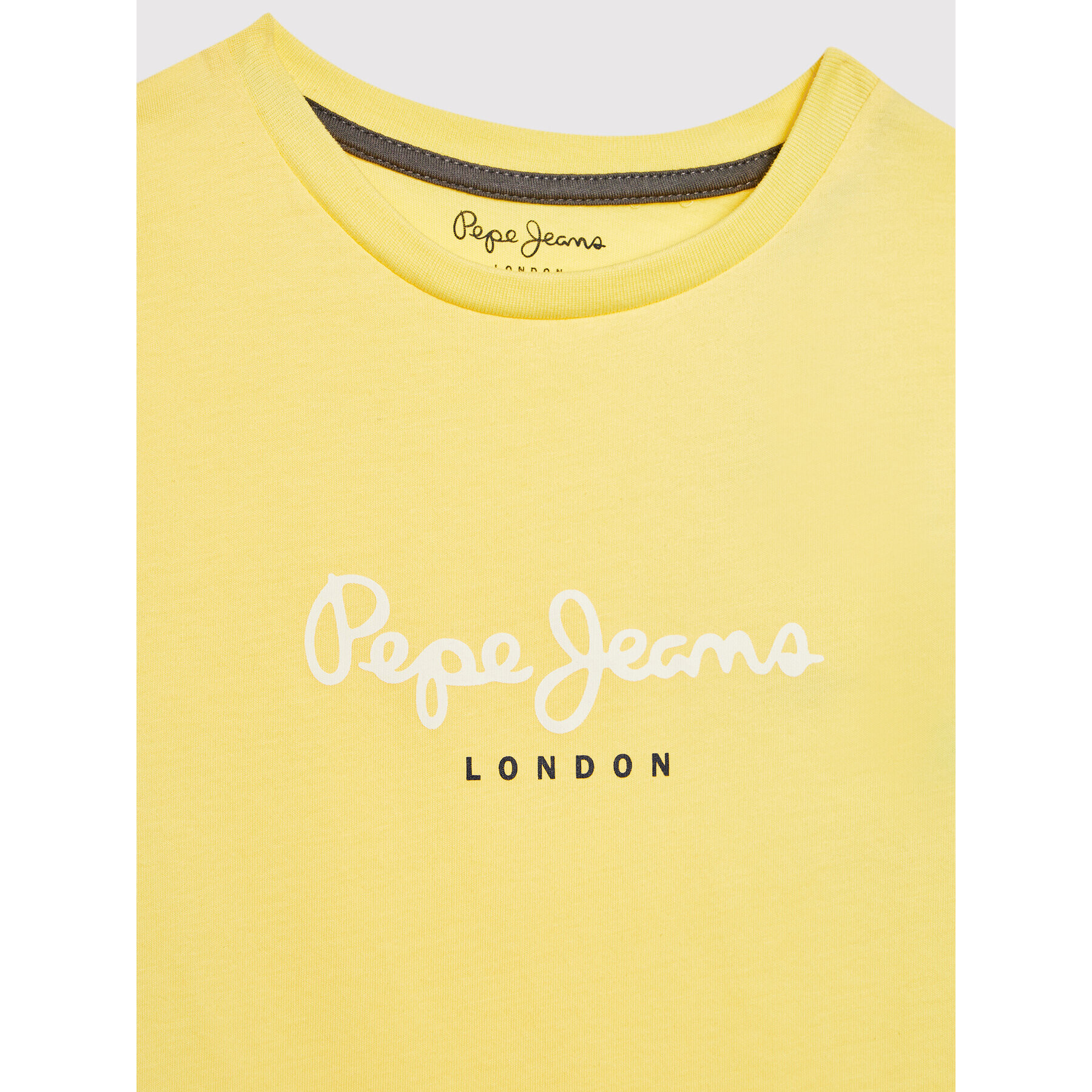 Pepe Jeans T-Shirt New Art PB503387 Žlutá Regular Fit - Pepit.cz