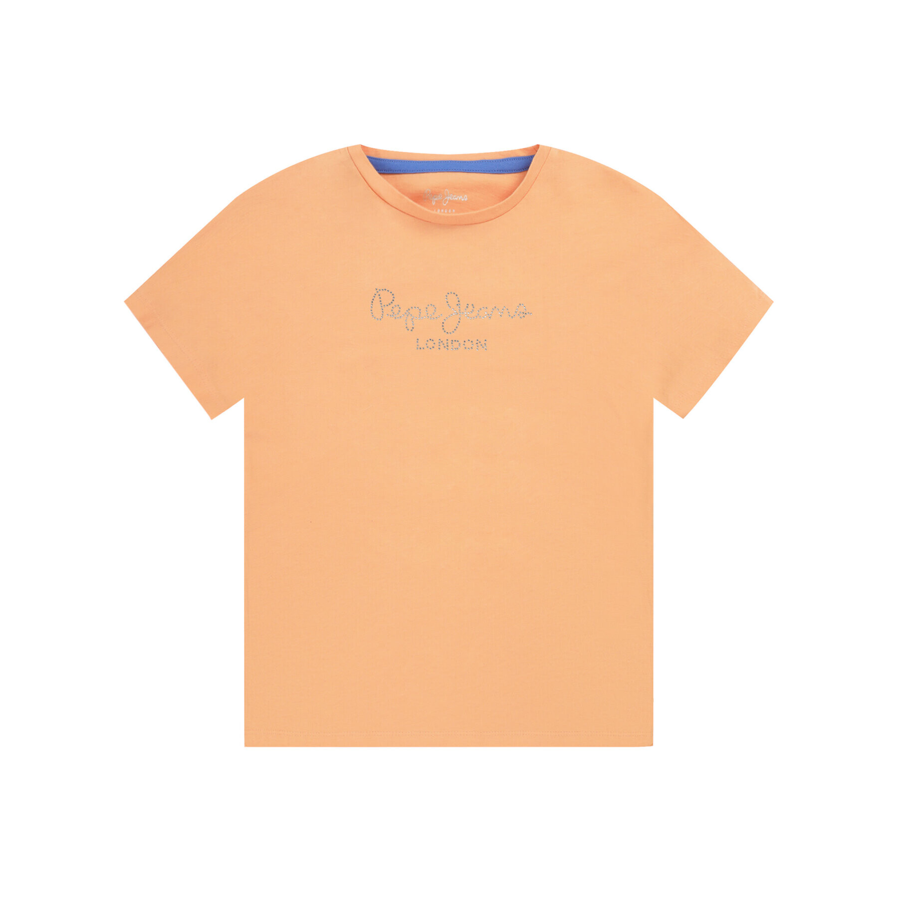 Pepe Jeans T-Shirt Nuria PG502460 Oranžová Regular Fit - Pepit.cz