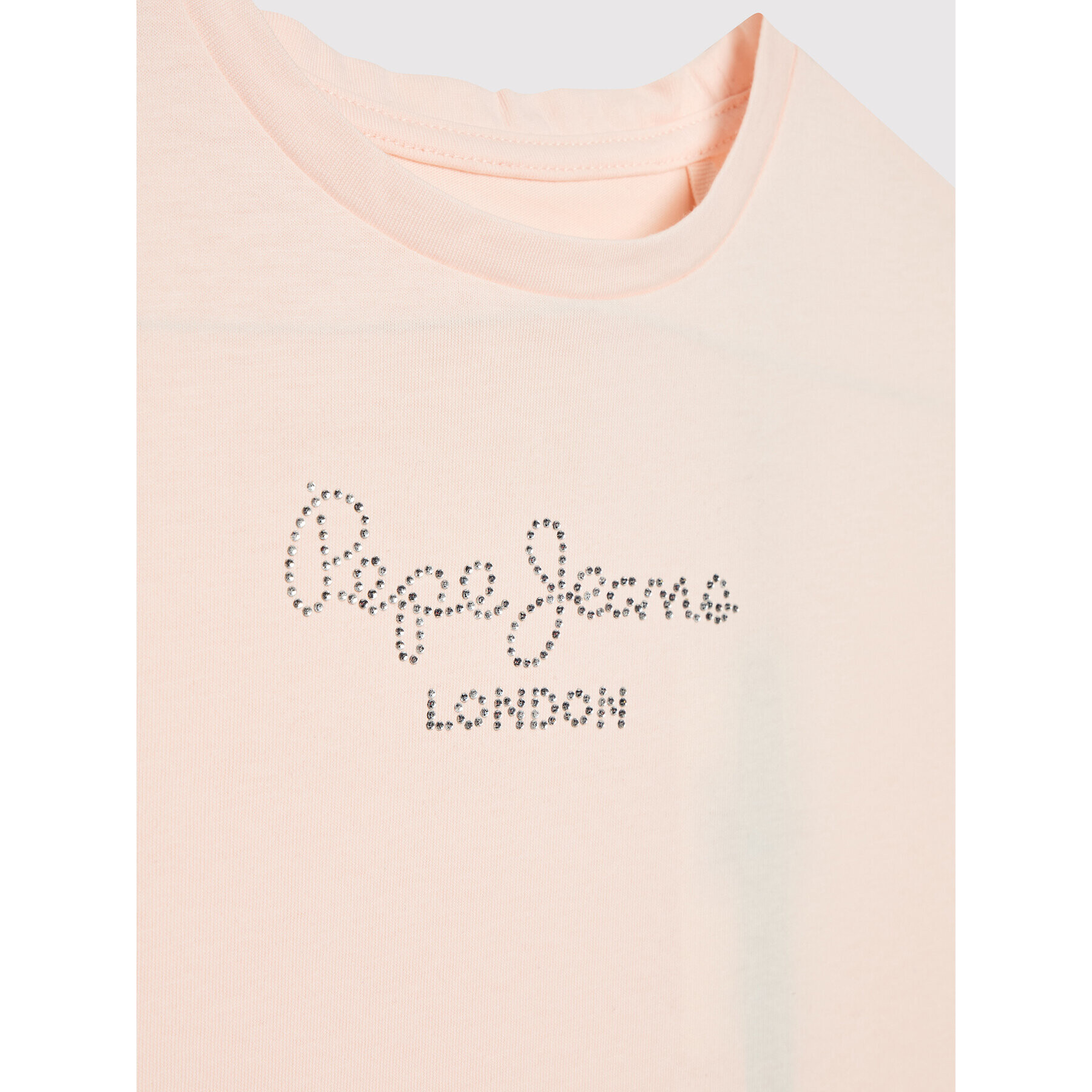 Pepe Jeans T-Shirt Nuria PG502460 Růžová Regular Fit - Pepit.cz