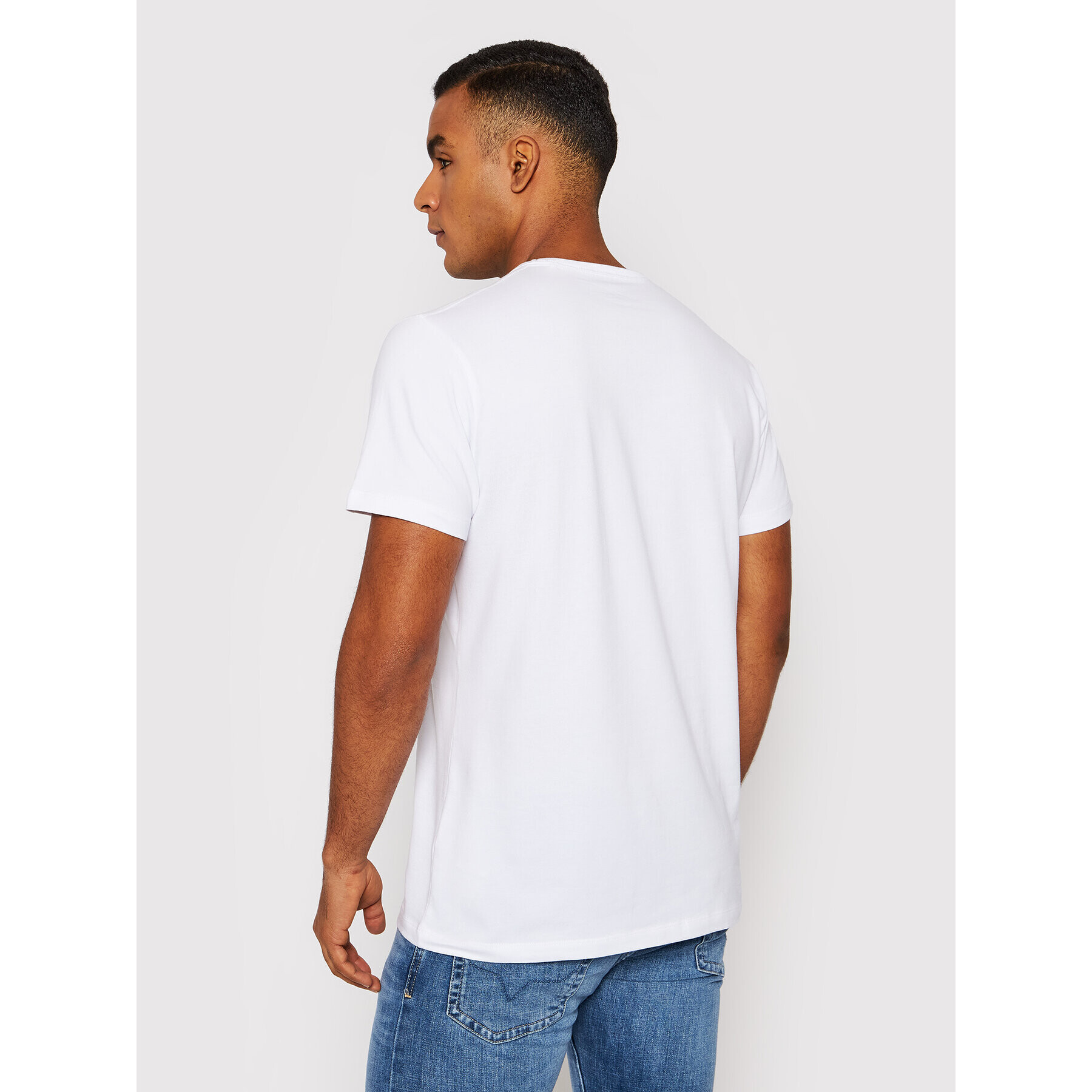 Pepe Jeans T-Shirt Original Basic 3 N PM508212 Bílá Slim Fit - Pepit.cz