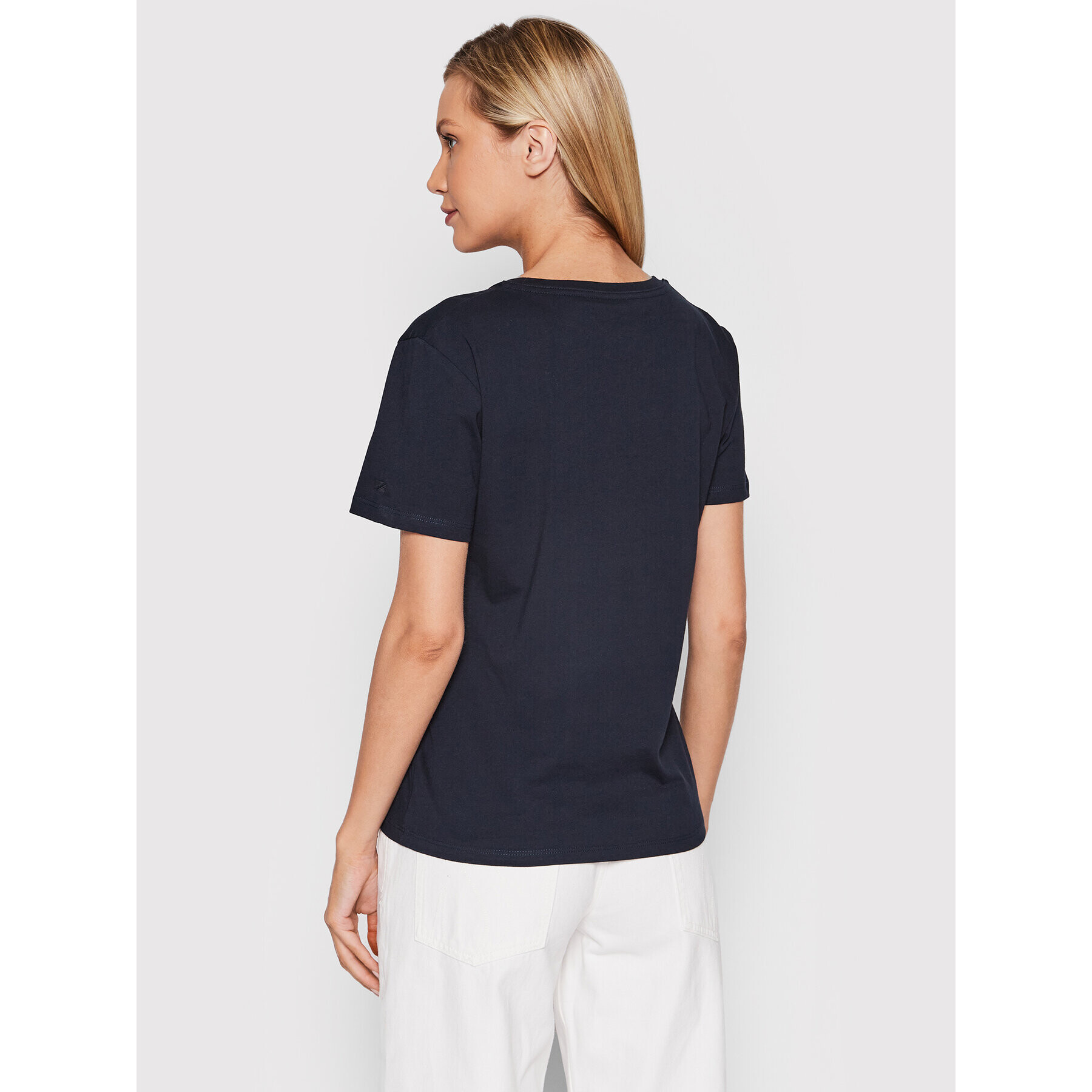 Pepe Jeans T-Shirt Patsy PL505218 Tmavomodrá Regular Fit - Pepit.cz