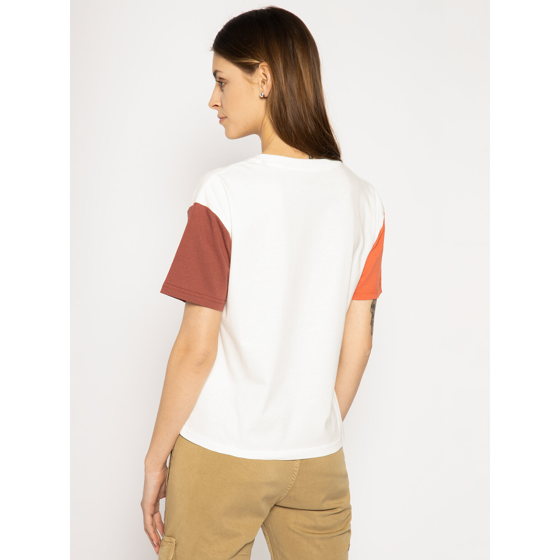 Pepe Jeans T-Shirt Penelope PL504480 Bílá Regular Fit - Pepit.cz