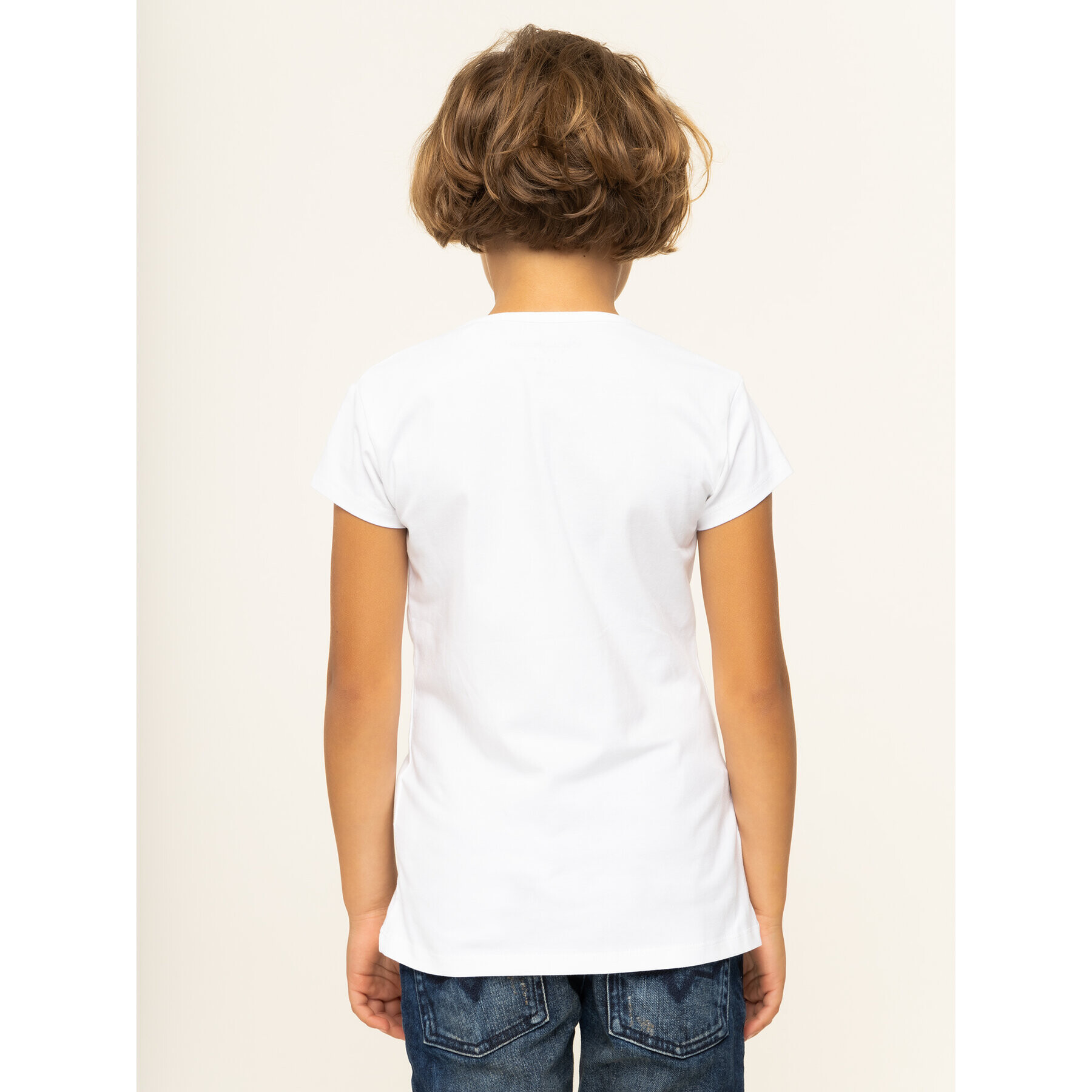 Pepe Jeans T-Shirt PG501567 Bílá Regular Fit - Pepit.cz