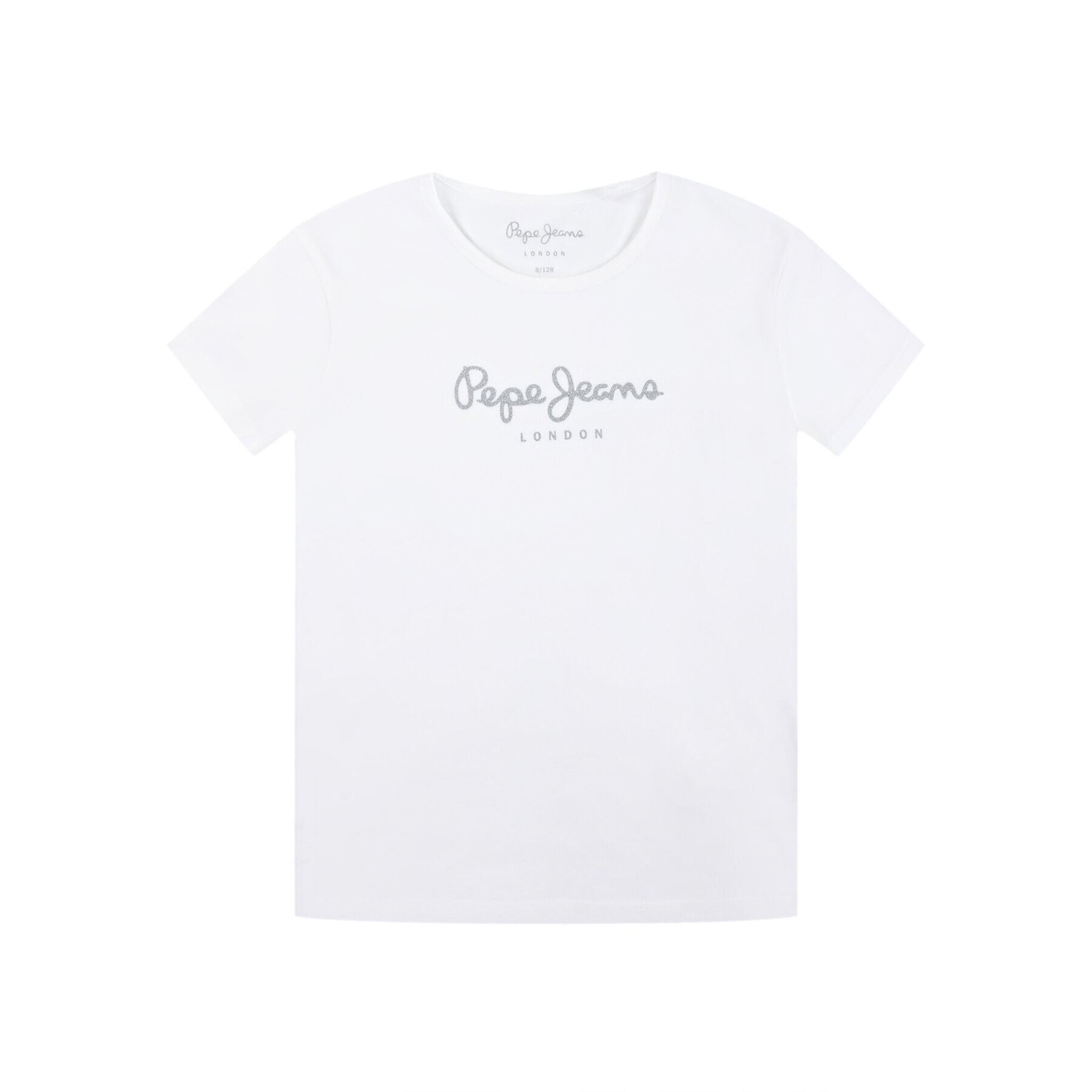 Pepe Jeans T-Shirt PG501567 Bílá Regular Fit - Pepit.cz