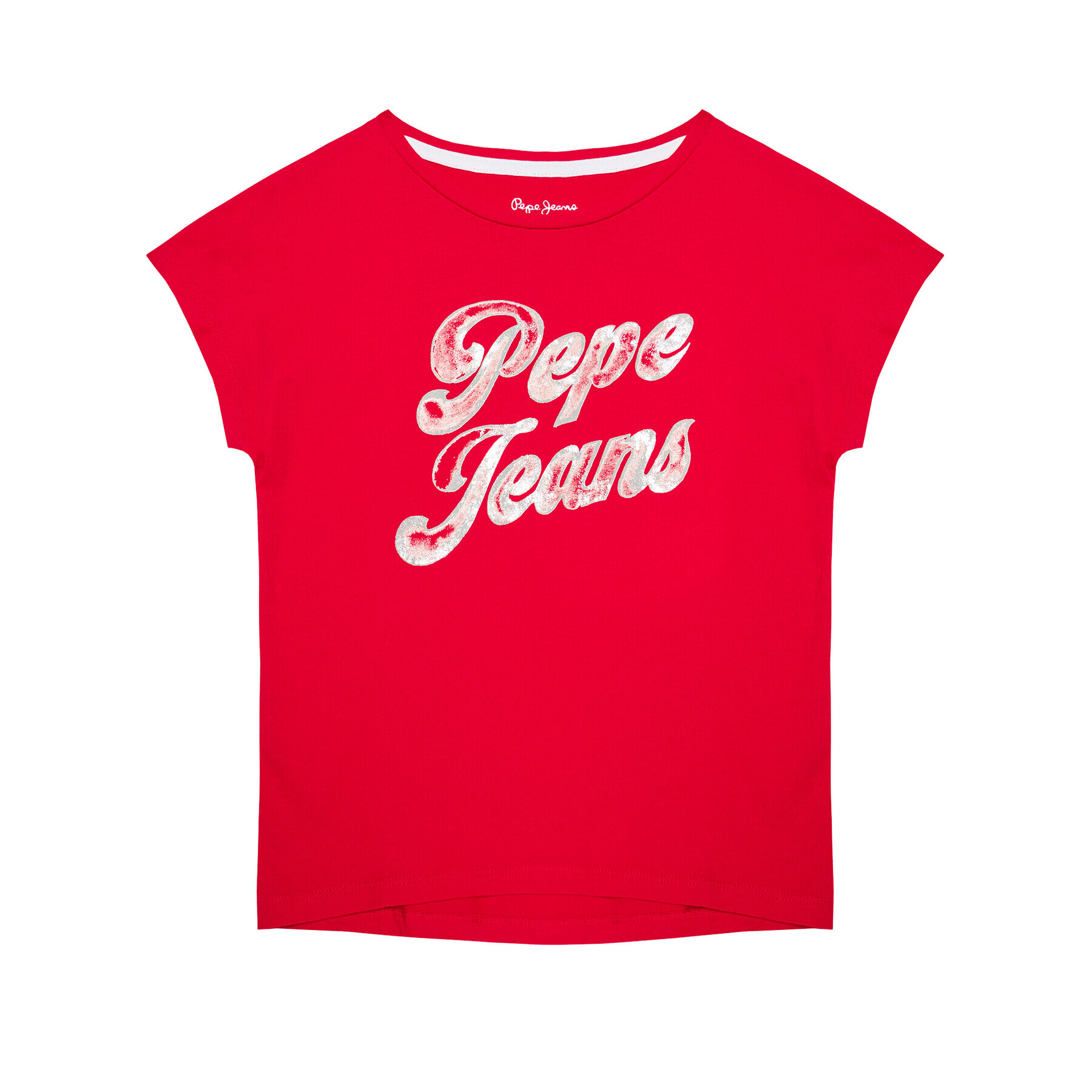 Pepe Jeans T-Shirt Sonia PG502709 Červená Regular Fit - Pepit.cz