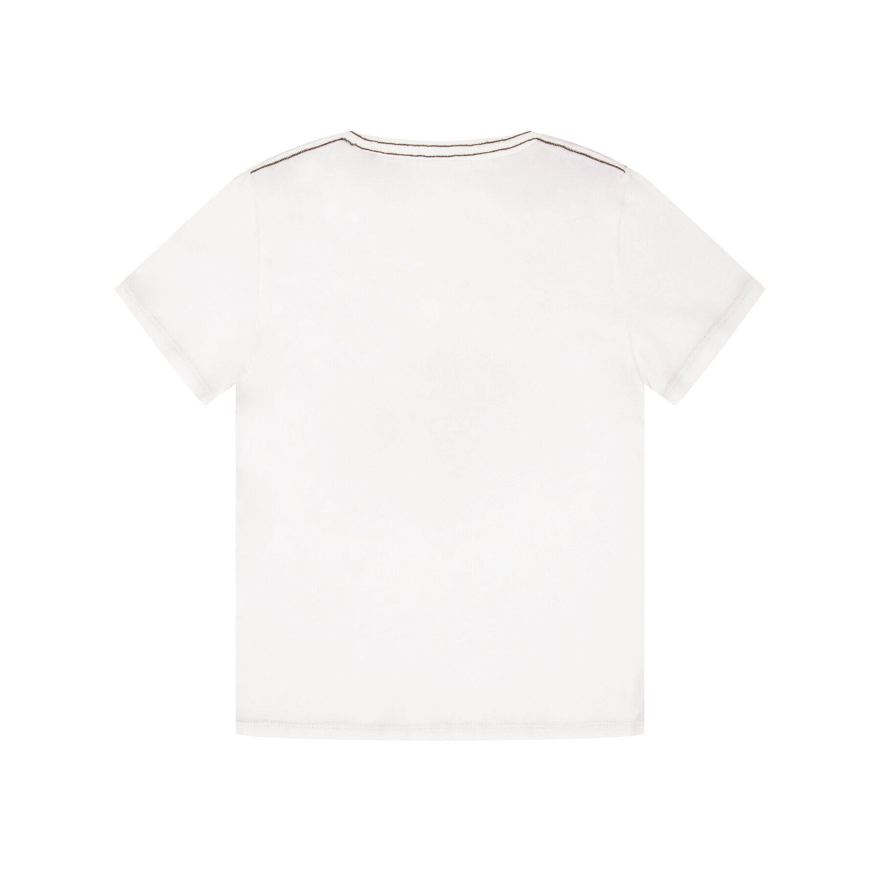 Pepe Jeans T-Shirt Troy PB502704 Bílá Regular Fit - Pepit.cz