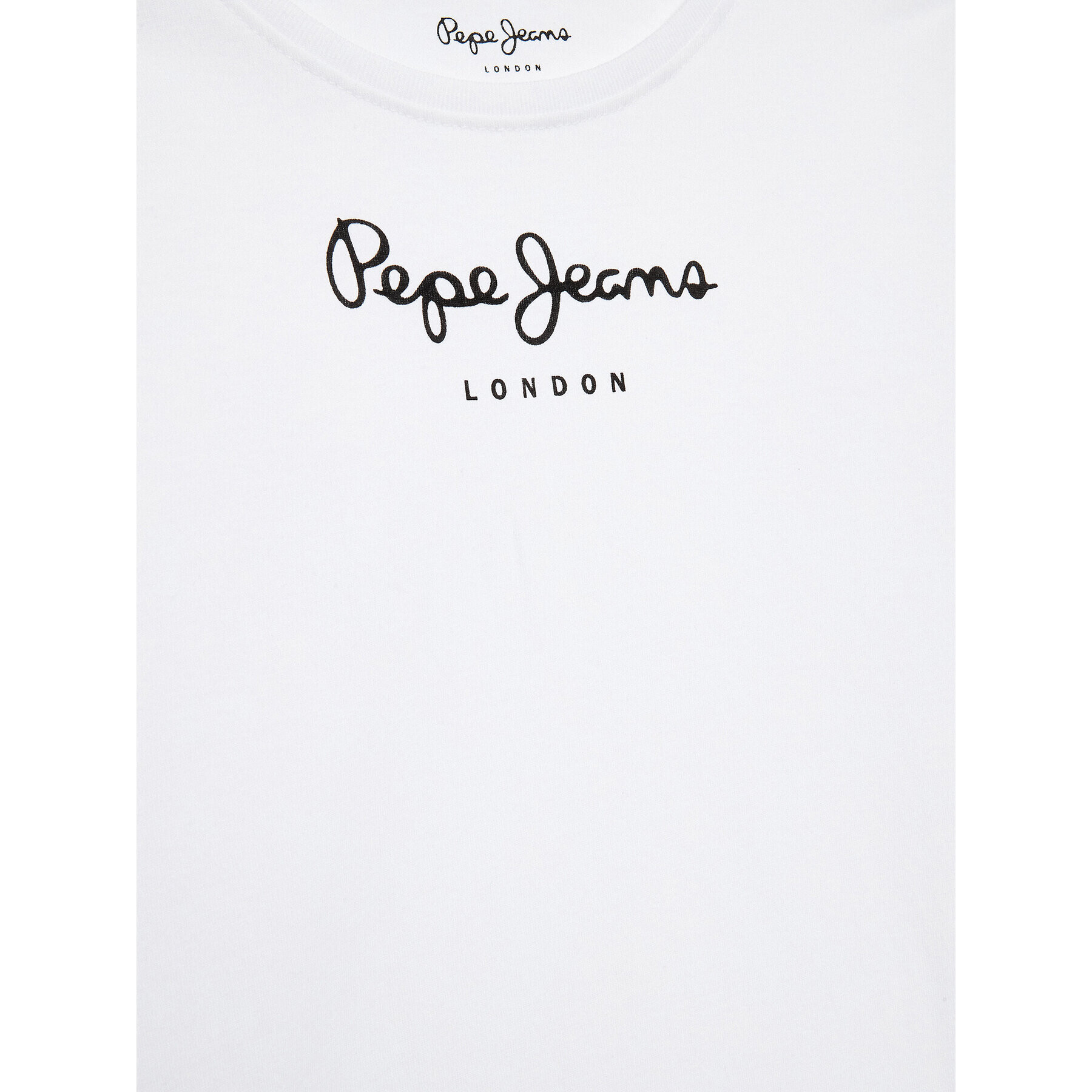 Pepe Jeans T-Shirt Wenda PG502960 Bílá Regular Fit - Pepit.cz