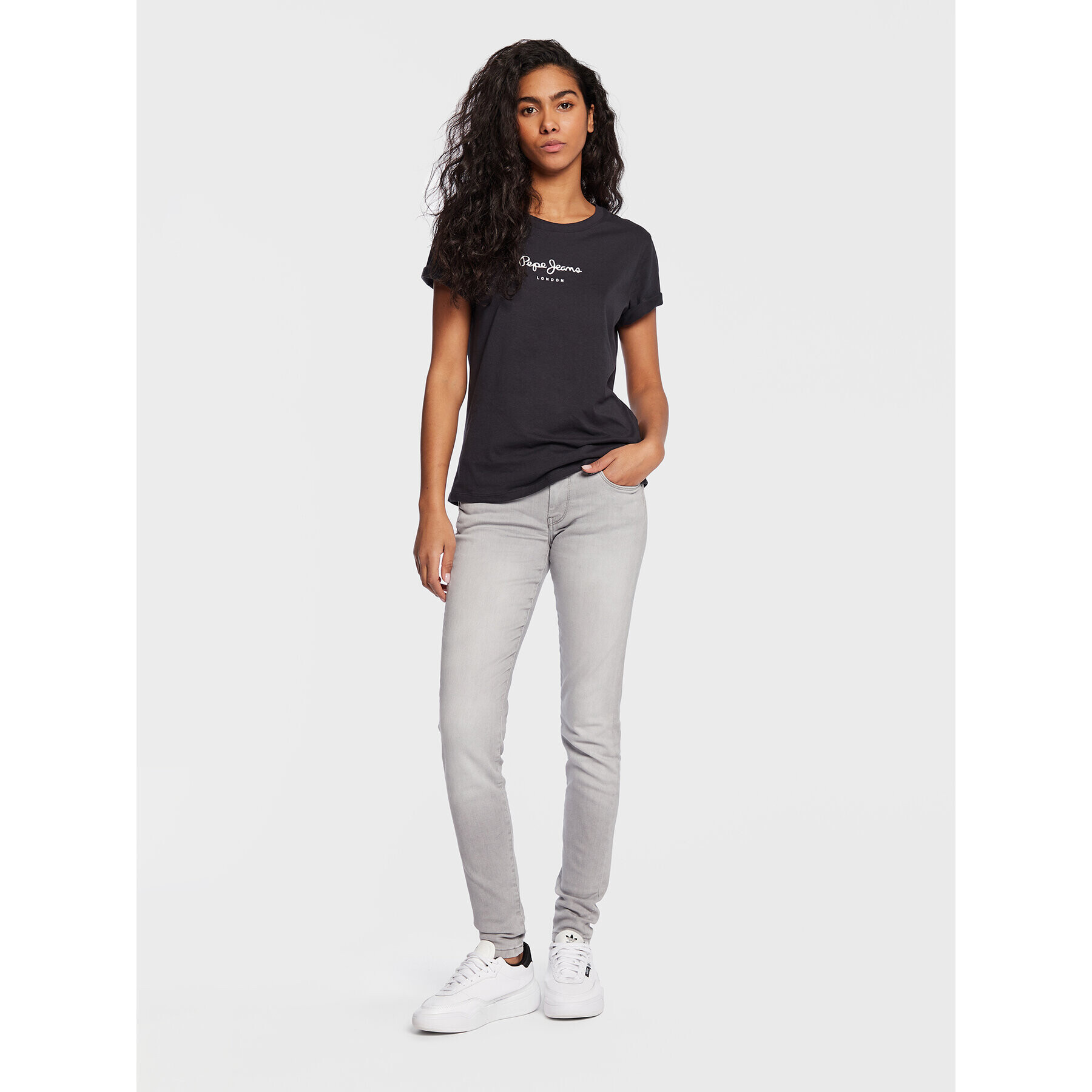 Pepe Jeans T-Shirt Wendy PL505480 Černá Regular Fit - Pepit.cz