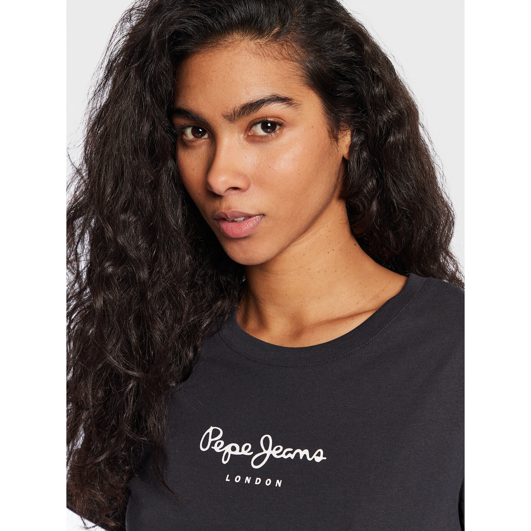 Pepe Jeans T-Shirt Wendy PL505480 Černá Regular Fit - Pepit.cz