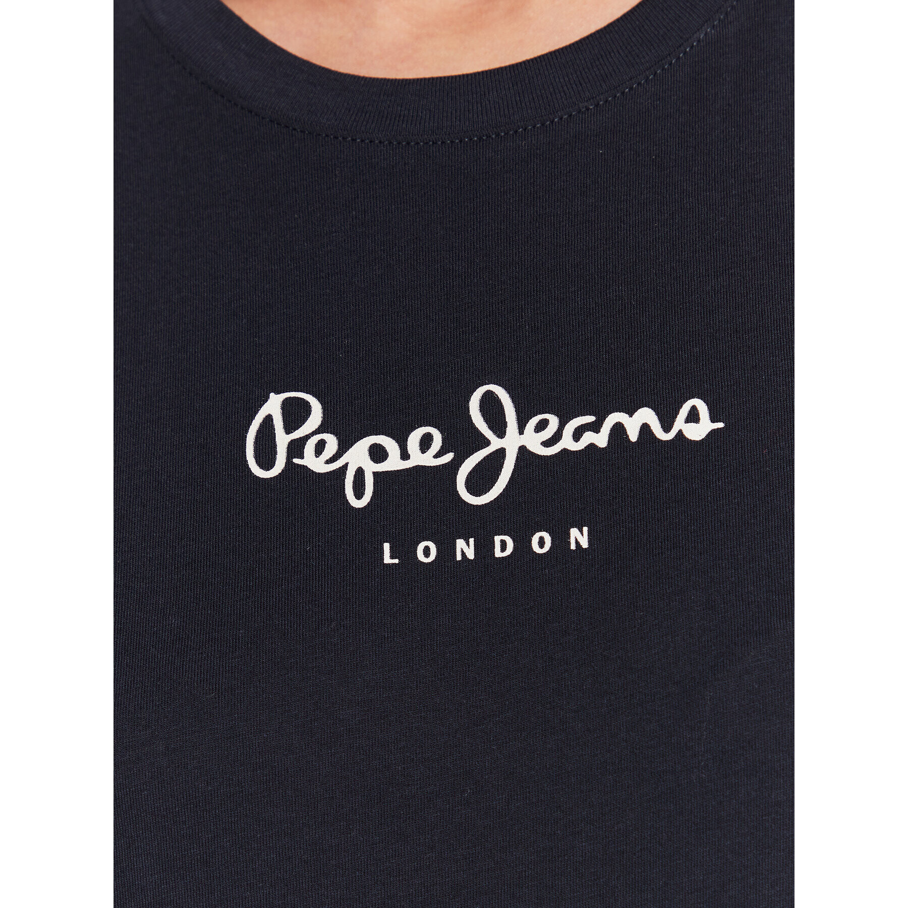 Pepe Jeans T-Shirt Wendy PL505480 Tmavomodrá Regular Fit - Pepit.cz