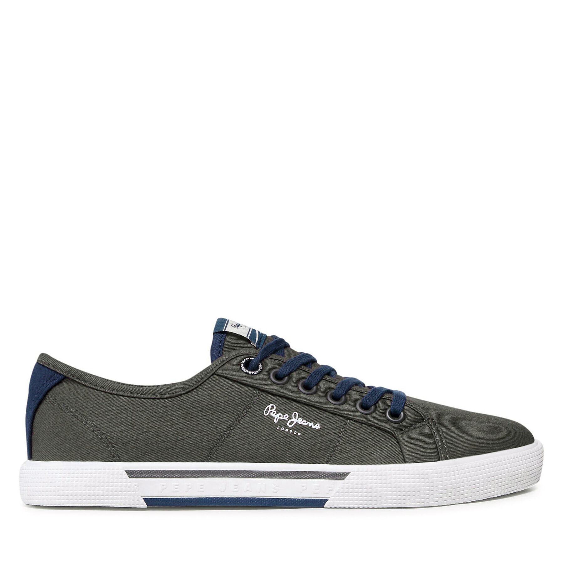 Pepe Jeans Tenisky Brady Men Basic PMS30816 Zelená - Pepit.cz