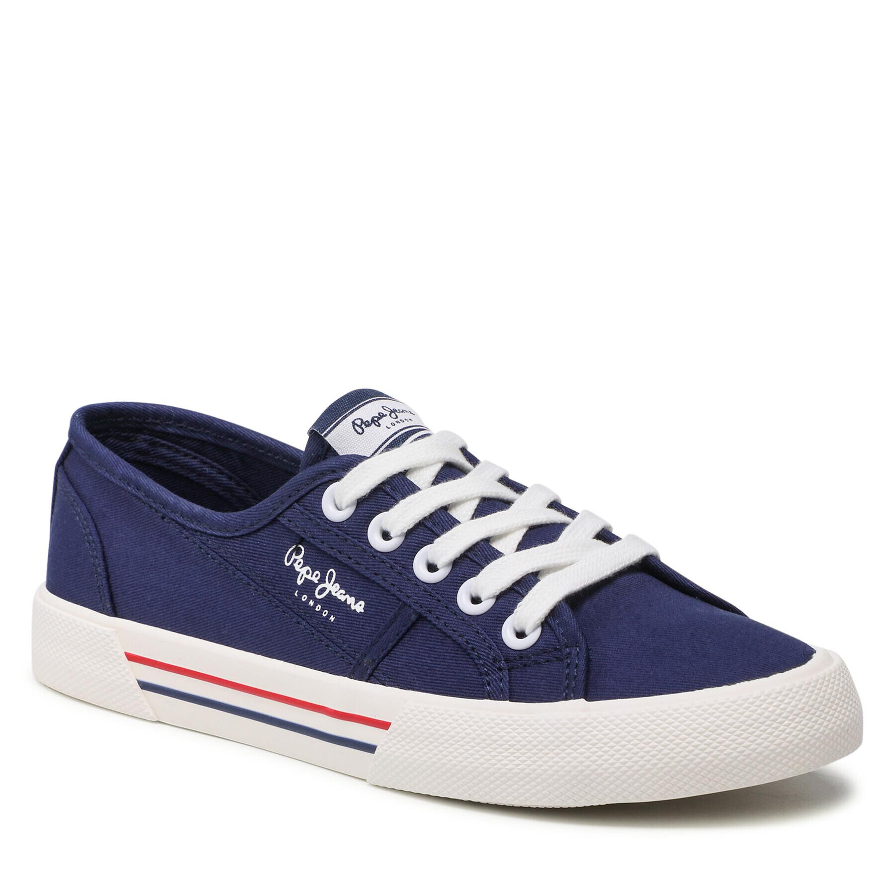 Pepe Jeans Tenisky Brady W Basic PLS31287 Tmavomodrá - Pepit.cz