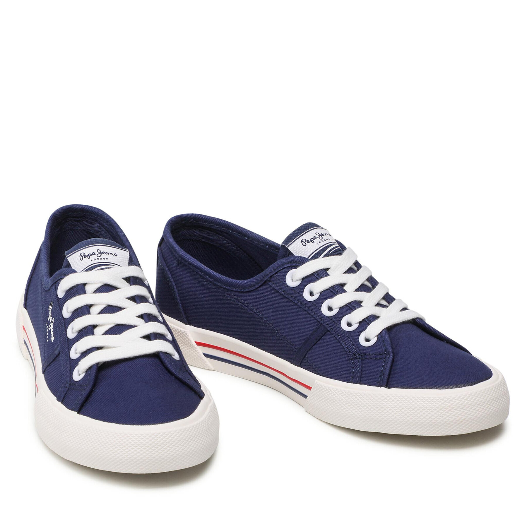 Pepe Jeans Tenisky Brady W Basic PLS31287 Tmavomodrá - Pepit.cz