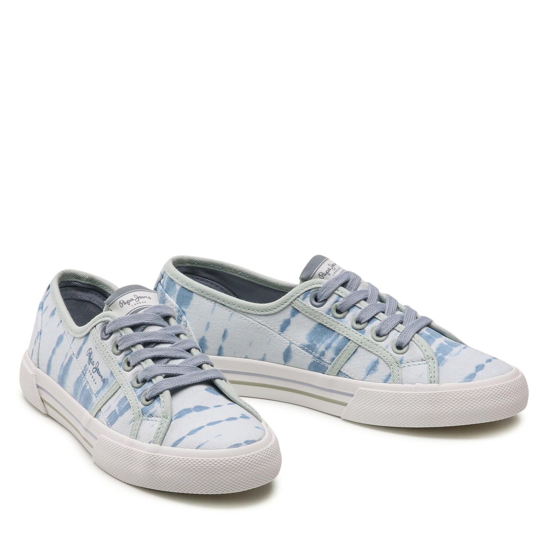 Pepe Jeans Tenisky Brady W Tie Dye PLS31292 Modrá - Pepit.cz