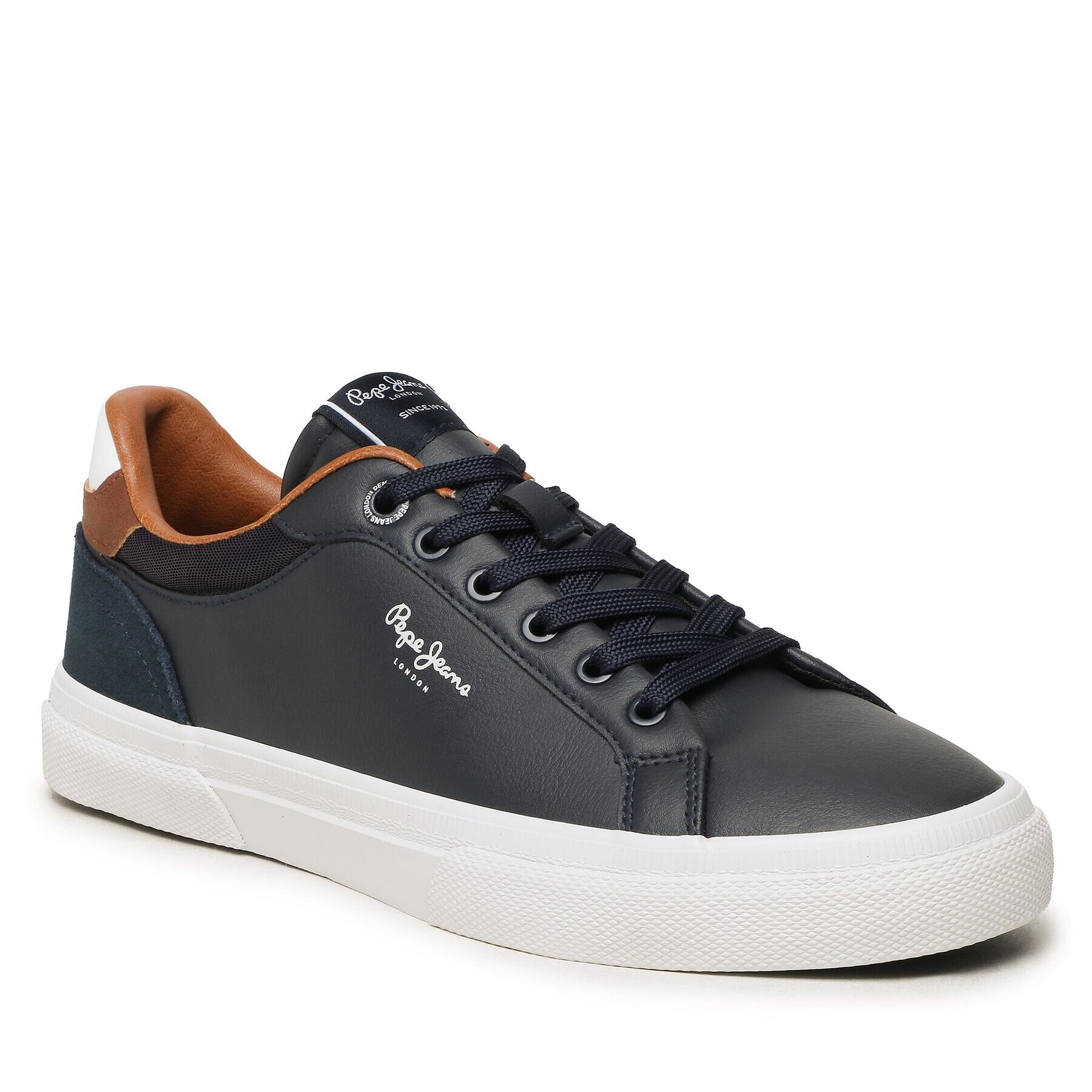 Pepe Jeans Tenisky Kenton Court PMS30839 Tmavomodrá - Pepit.cz