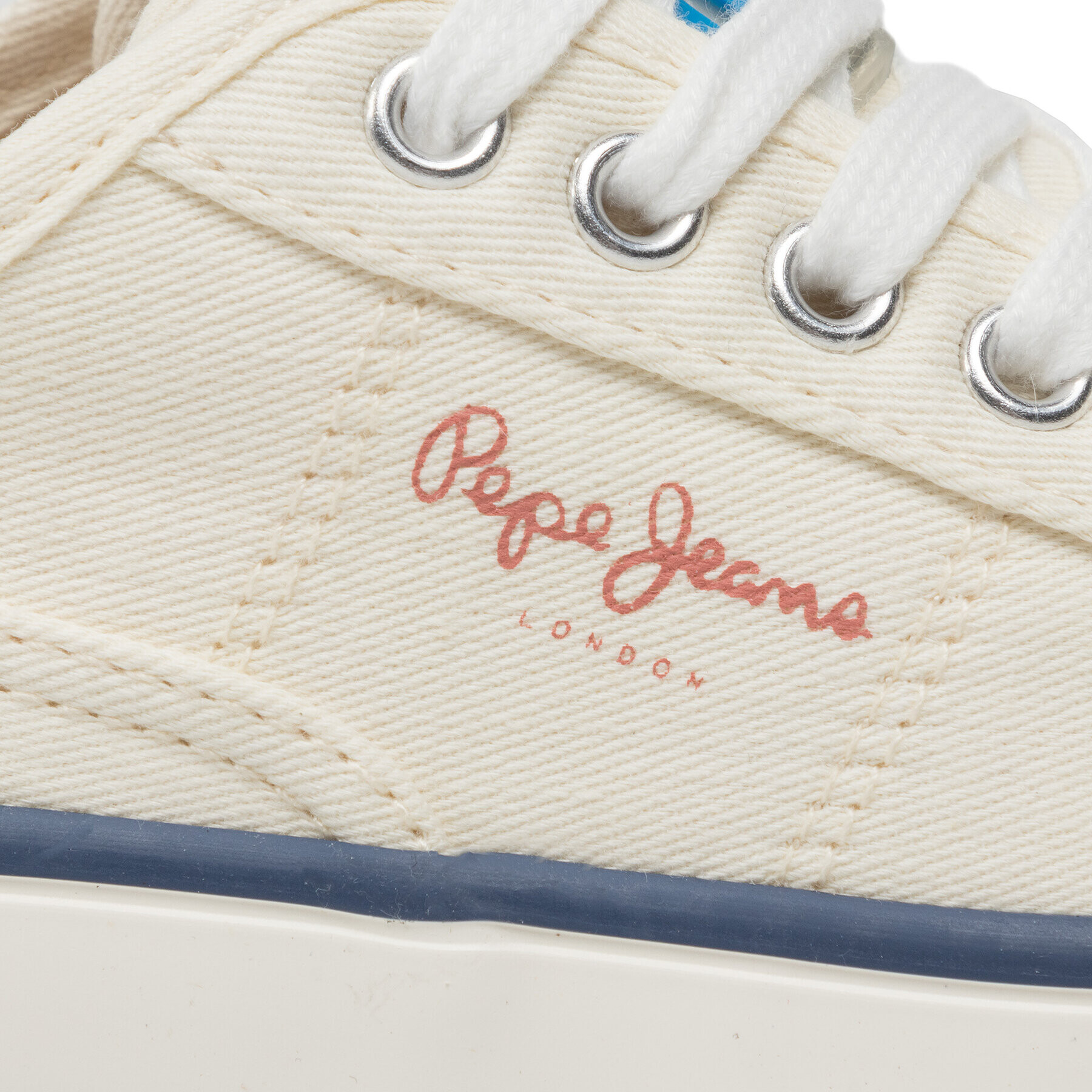 Pepe Jeans Tenisky Ottis Platform Girl Bílá - Pepit.cz