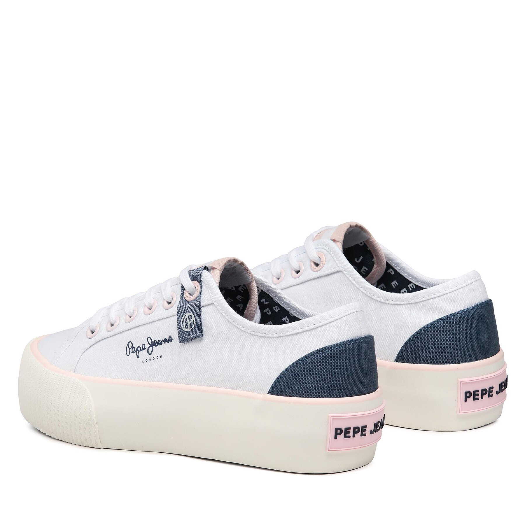 Pepe Jeans Tenisky Ottis W Sun PLS31456 Bílá - Pepit.cz