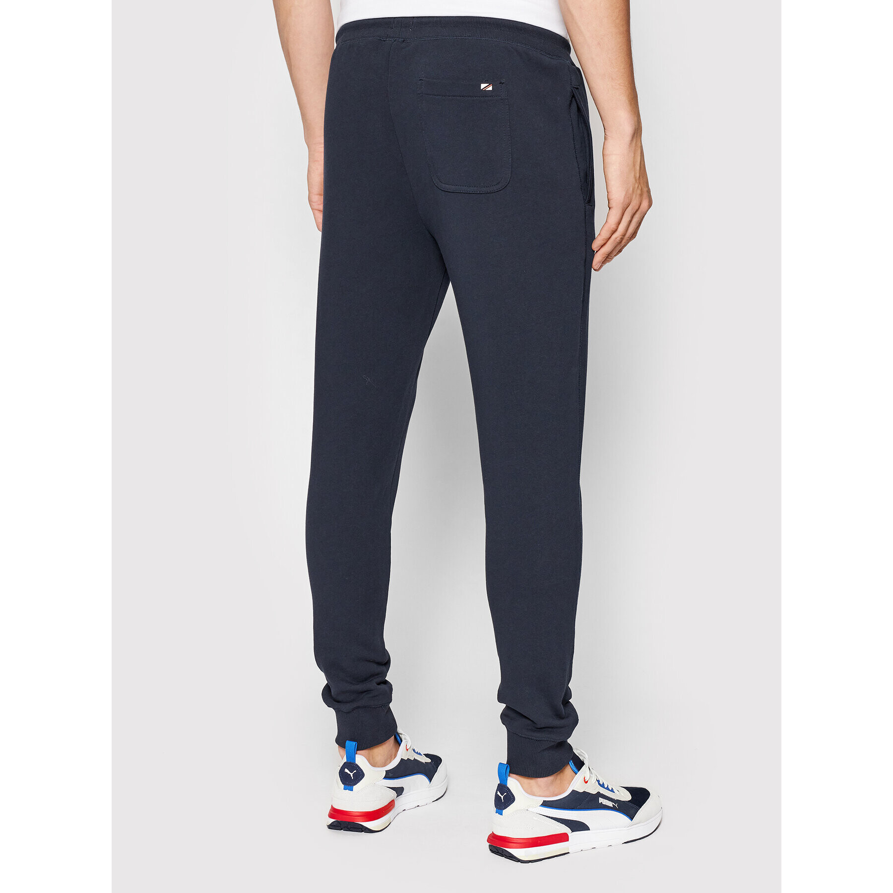 Pepe Jeans Teplákové kalhoty George PM211480 Tmavomodrá Slim Fit - Pepit.cz