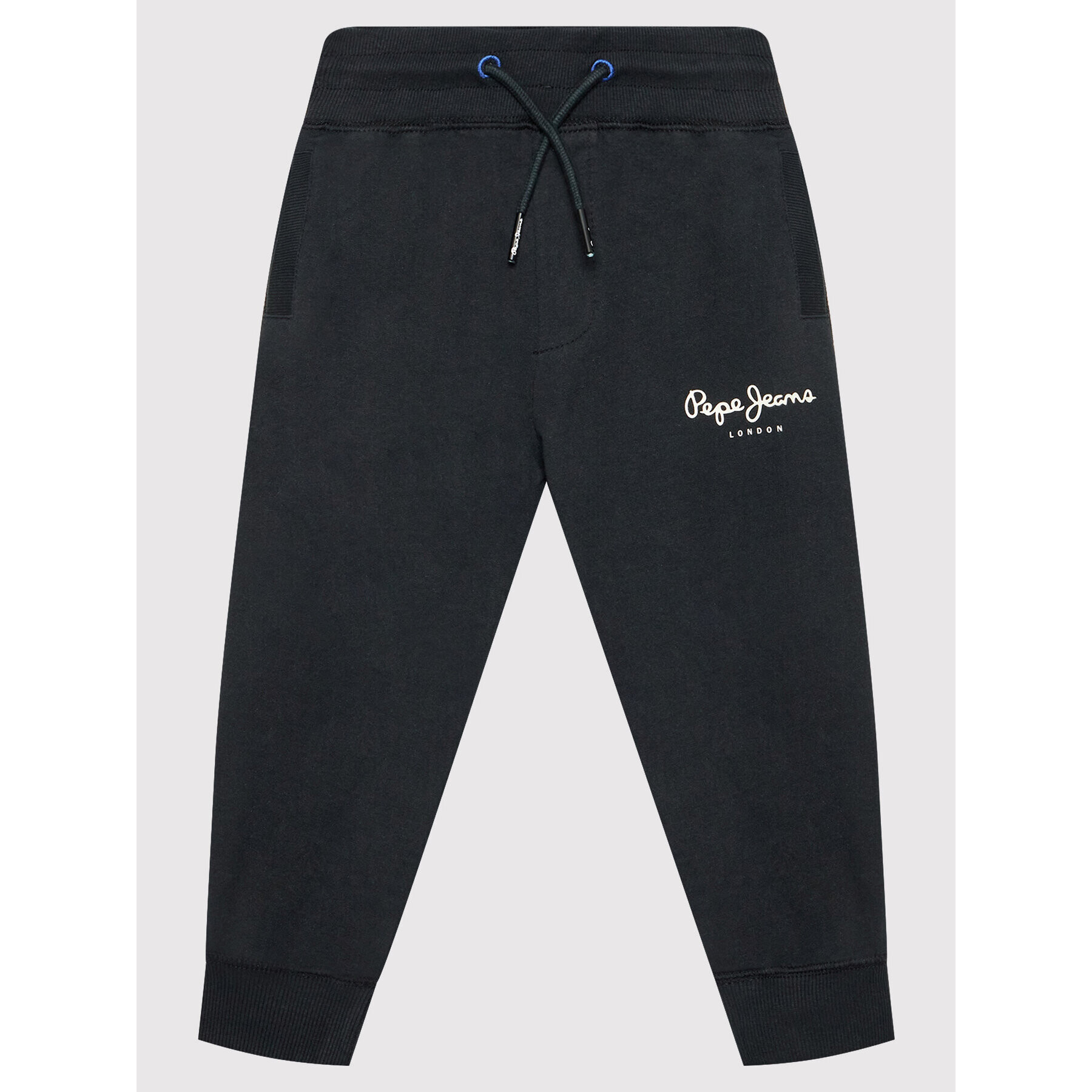 Pepe Jeans Teplákové kalhoty Georgie PB210621 Černá Regular Fit - Pepit.cz