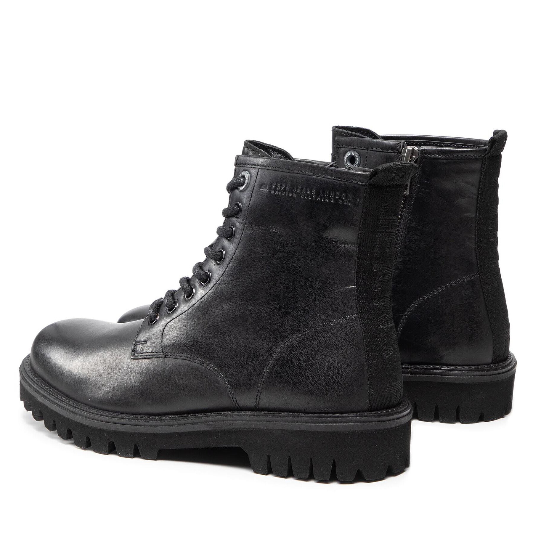 Pepe Jeans Turistická obuv Trucker Boot PMS50213 Černá - Pepit.cz