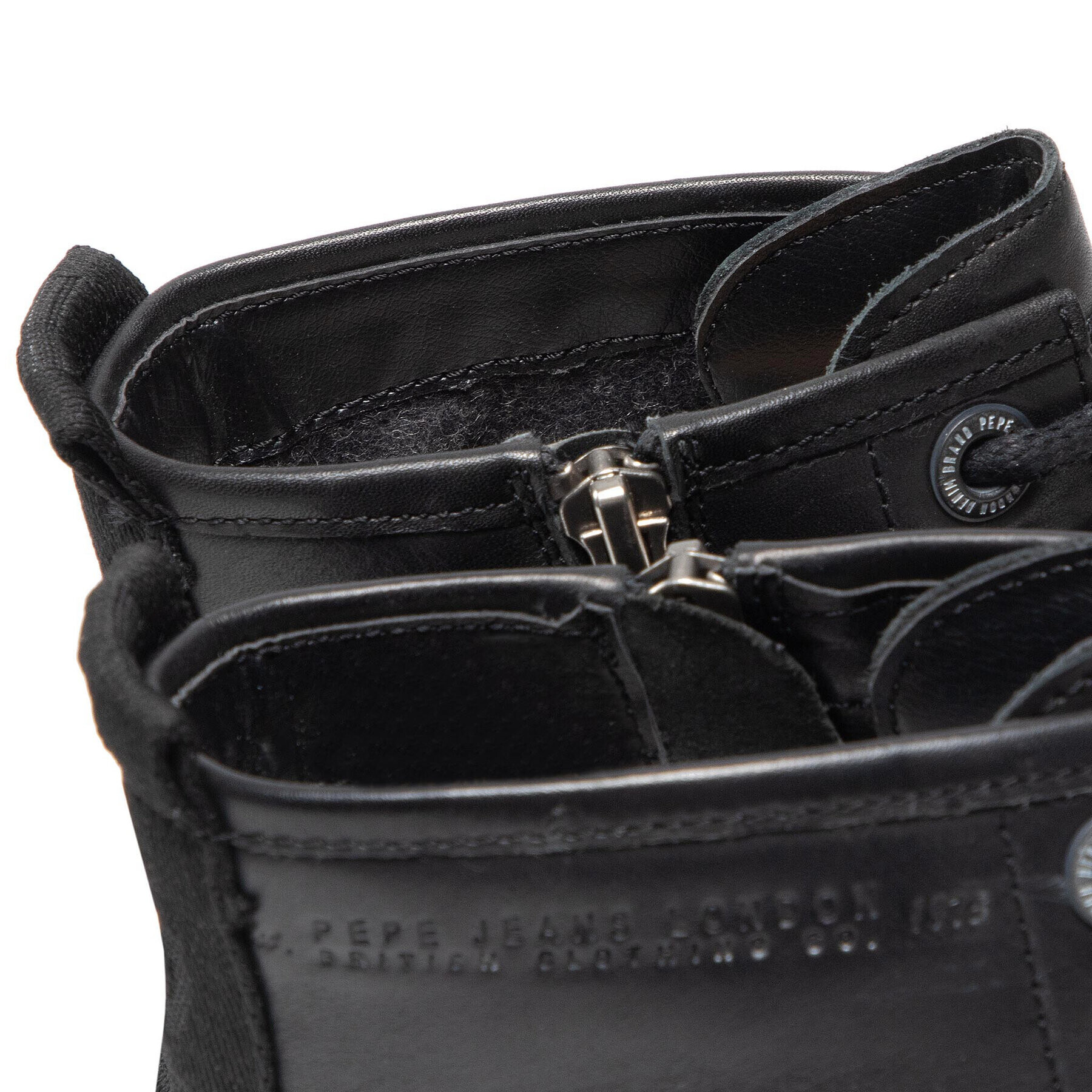 Pepe Jeans Turistická obuv Trucker Boot PMS50213 Černá - Pepit.cz