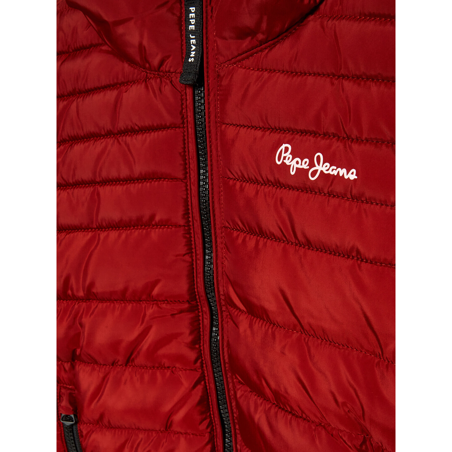 Pepe Jeans Vatovaná bunda Greystoke PB401150 Červená Regular Fit - Pepit.cz