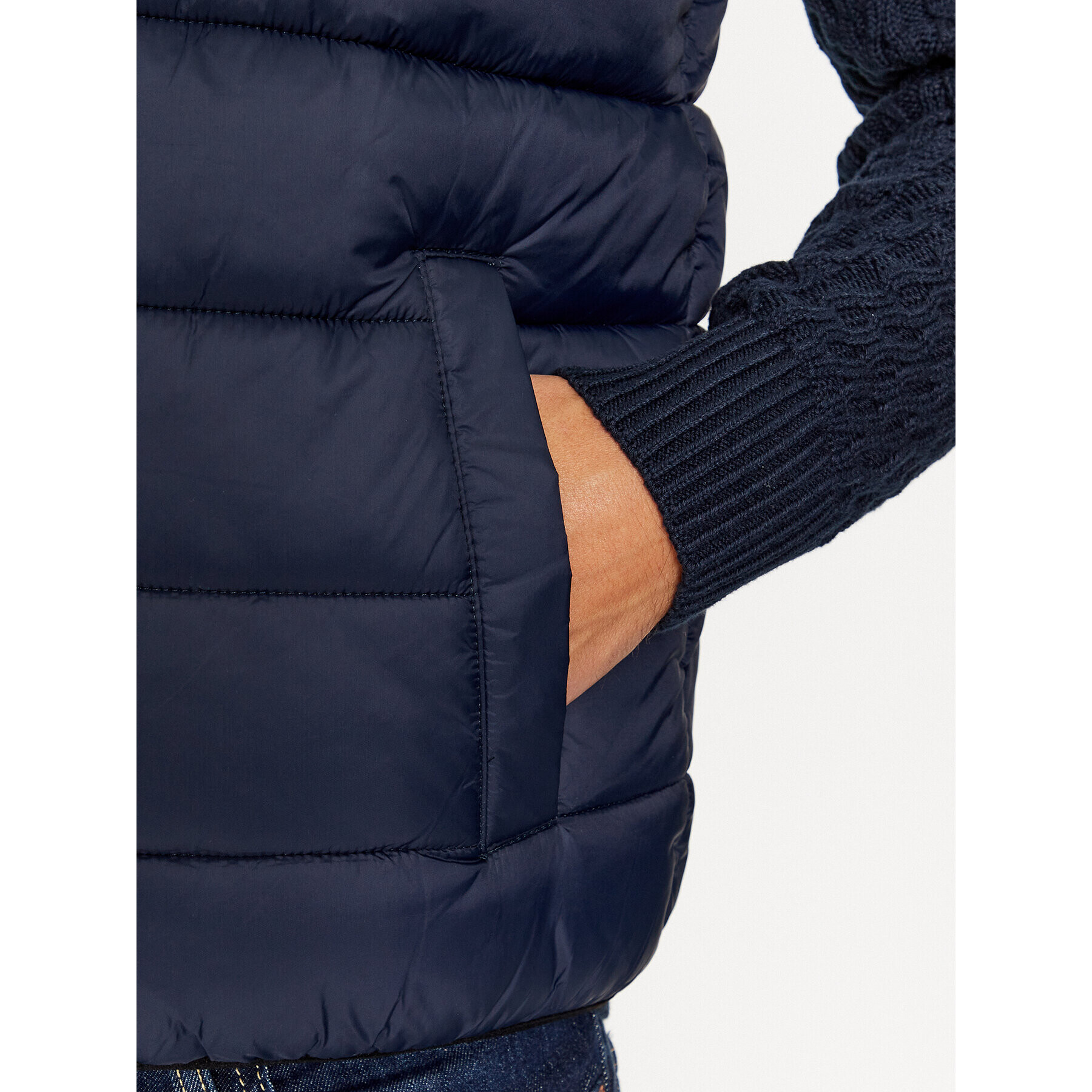 Pepe Jeans Vesta Balle Gillet PM402862 Tmavomodrá Regular Fit - Pepit.cz