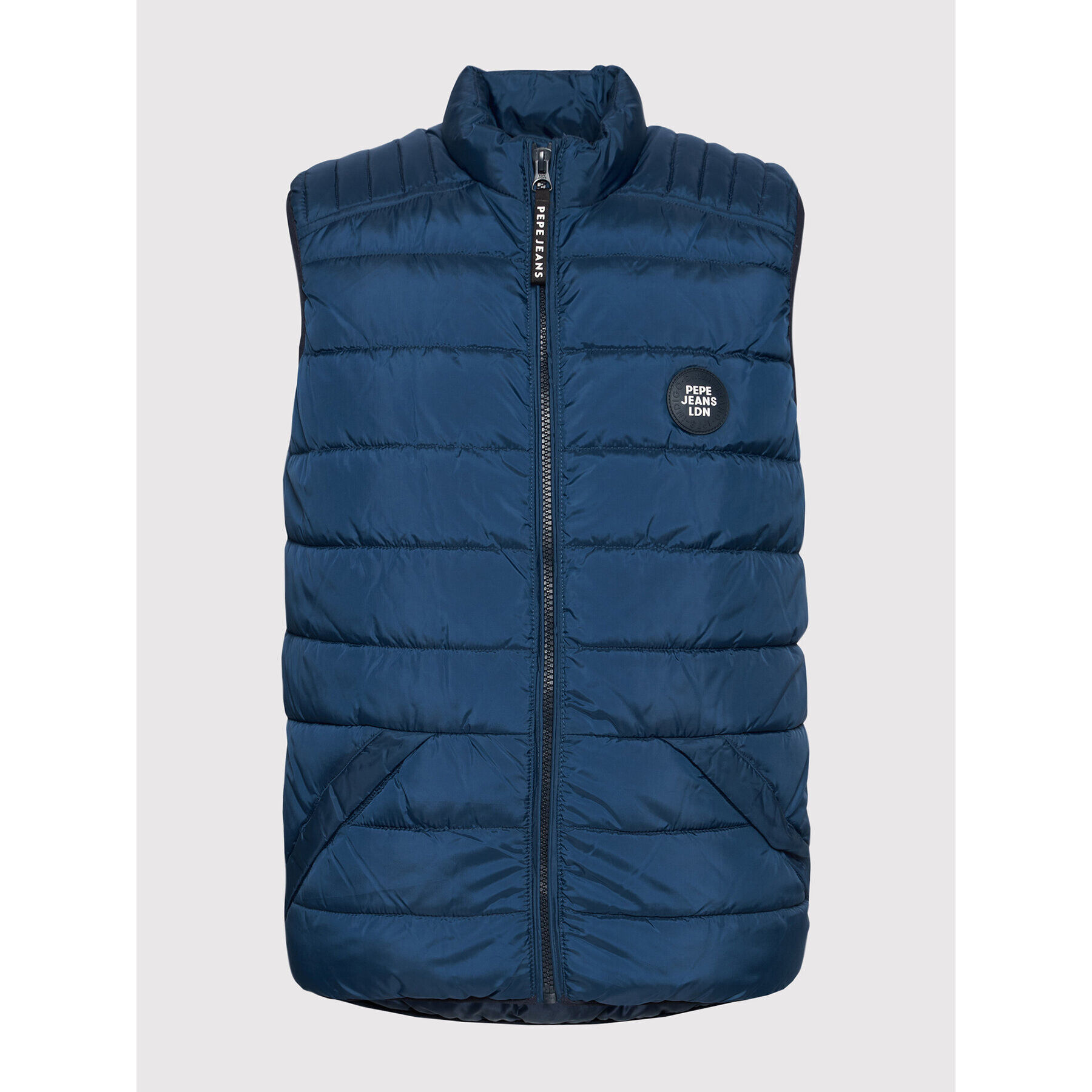 Pepe Jeans Vesta Heinrich Vest PM402449 Tmavomodrá Regular Fit - Pepit.cz