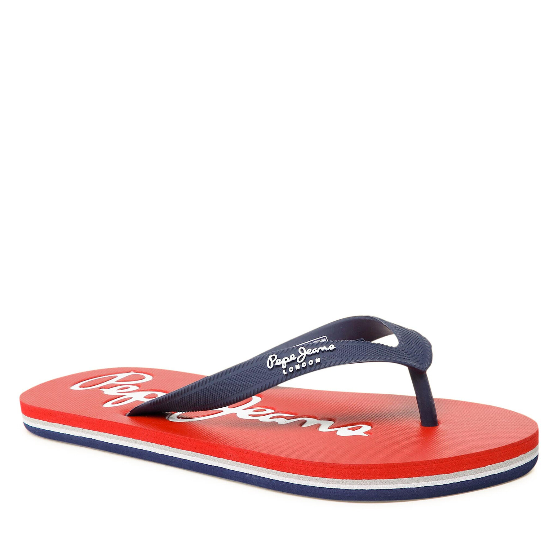 Pepe Jeans Žabky Bat Beach Brand M PMS70110 Tmavomodrá - Pepit.cz