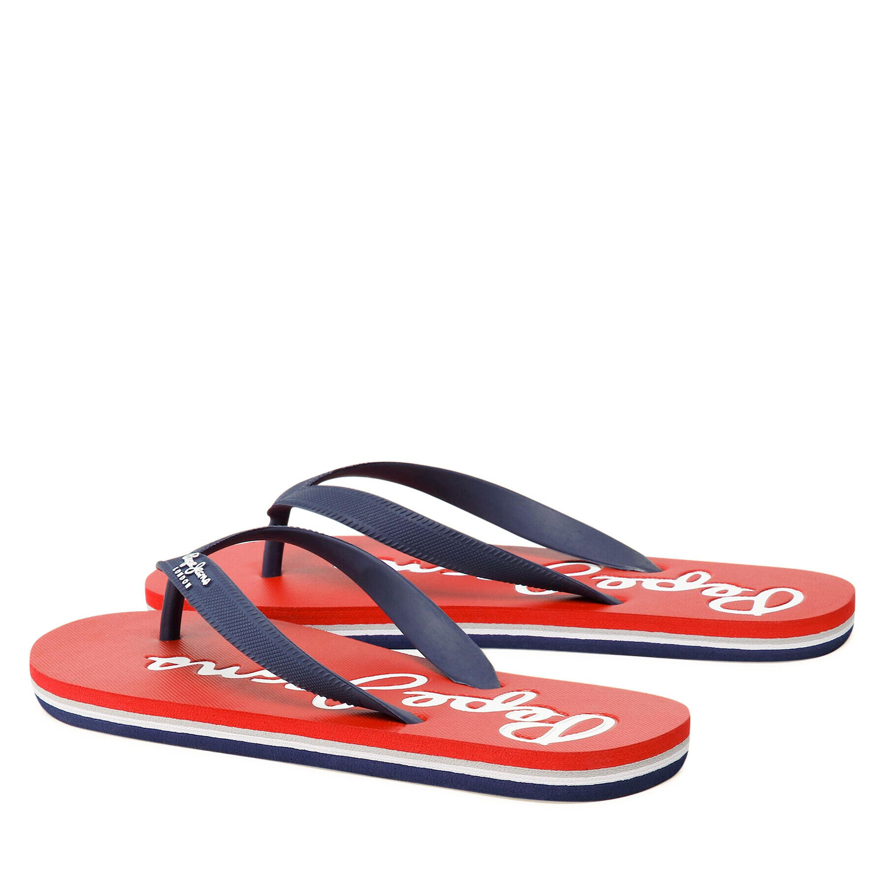 Pepe Jeans Žabky Bat Beach Brand M PMS70110 Tmavomodrá - Pepit.cz