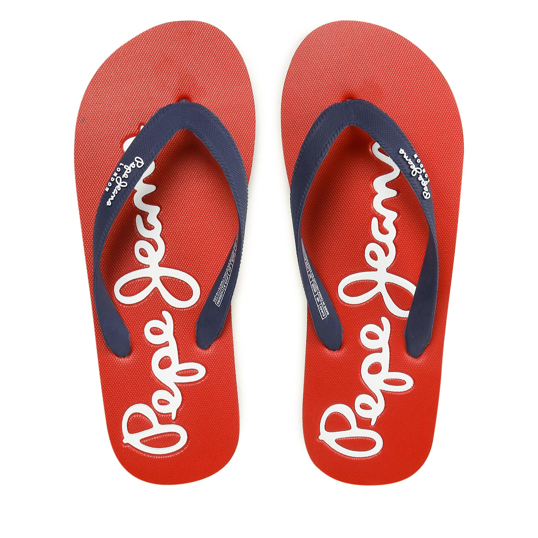 Pepe Jeans Žabky Bat Beach Brand M PMS70110 Tmavomodrá - Pepit.cz