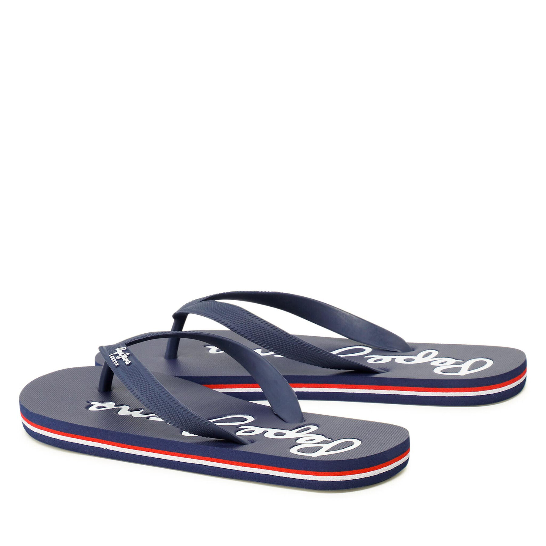 Pepe Jeans Žabky Bat Beach Brand M PMS70110 Tmavomodrá - Pepit.cz