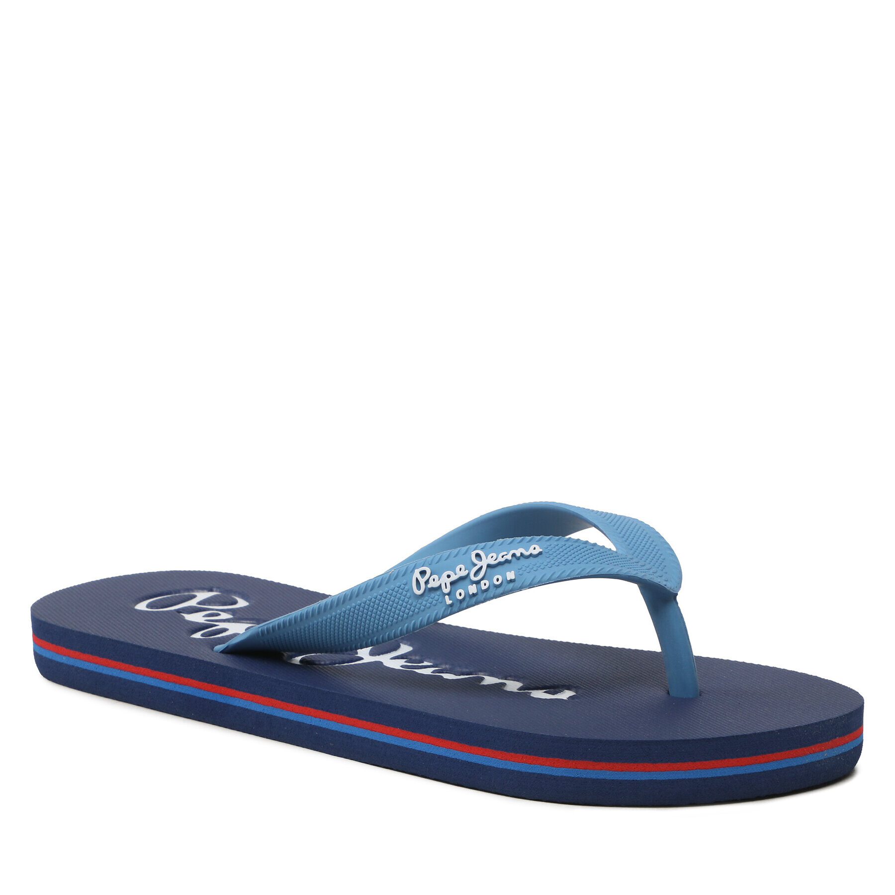 Pepe Jeans Žabky Bay Beach Brand B PBS70049 Modrá - Pepit.cz