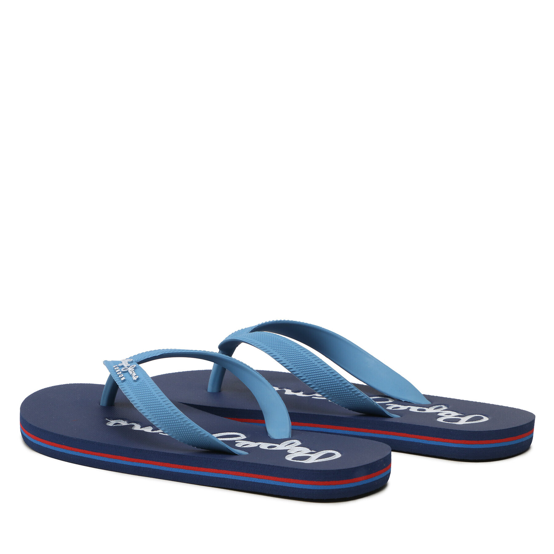 Pepe Jeans Žabky Bay Beach Brand B PBS70049 Modrá - Pepit.cz