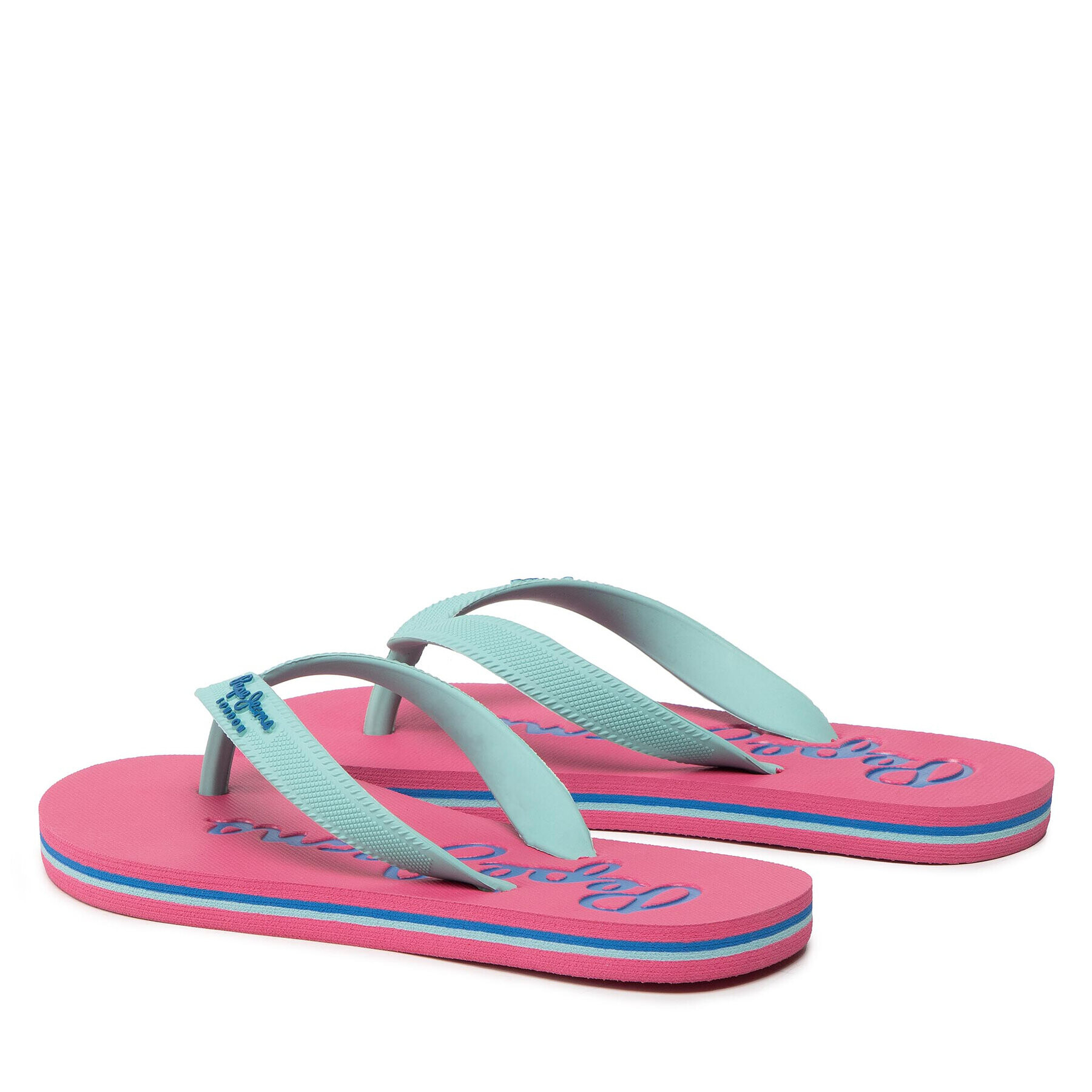 Pepe Jeans Žabky Bay Beach Brand G PGS70048 Modrá - Pepit.cz