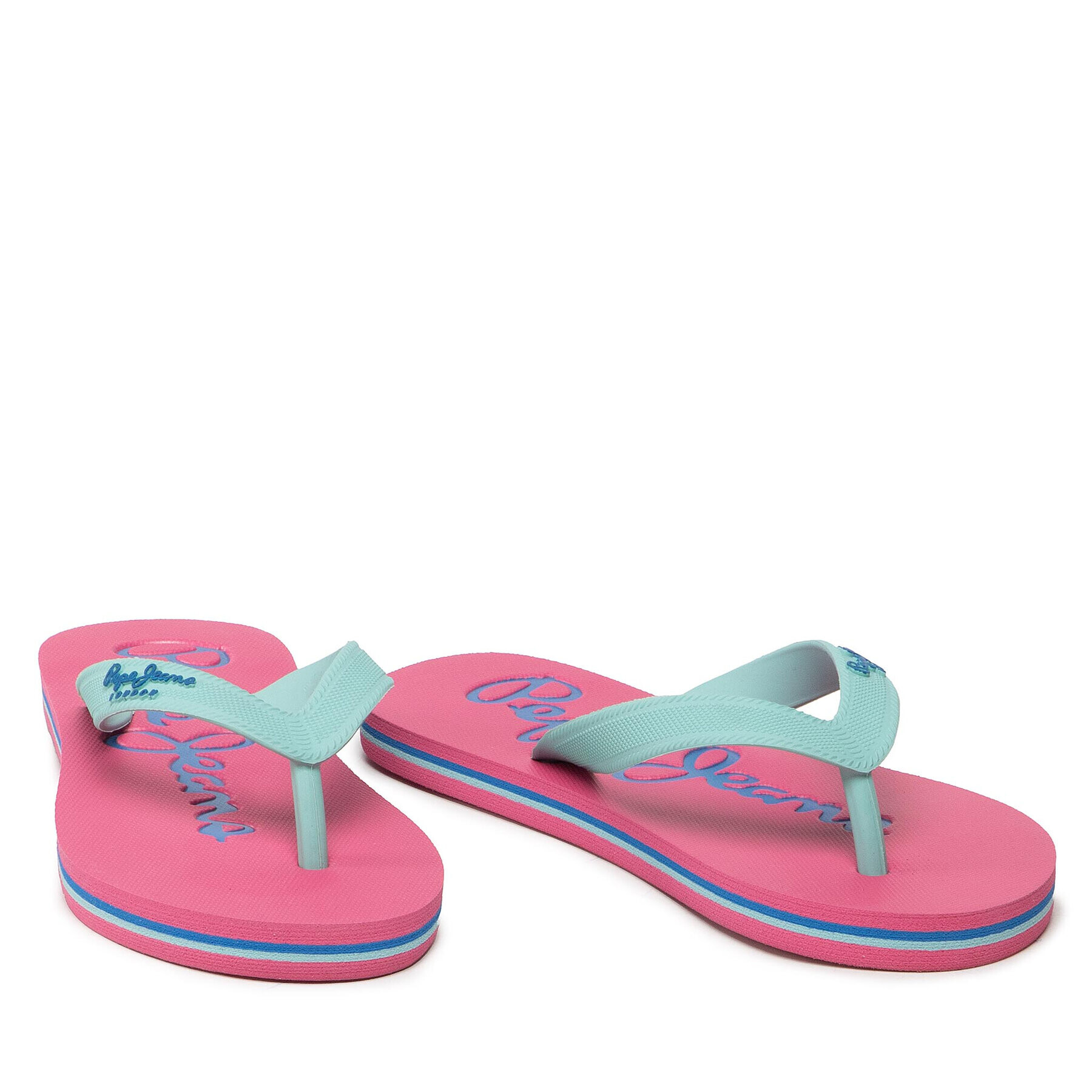 Pepe Jeans Žabky Bay Beach Brand G PGS70048 Modrá - Pepit.cz