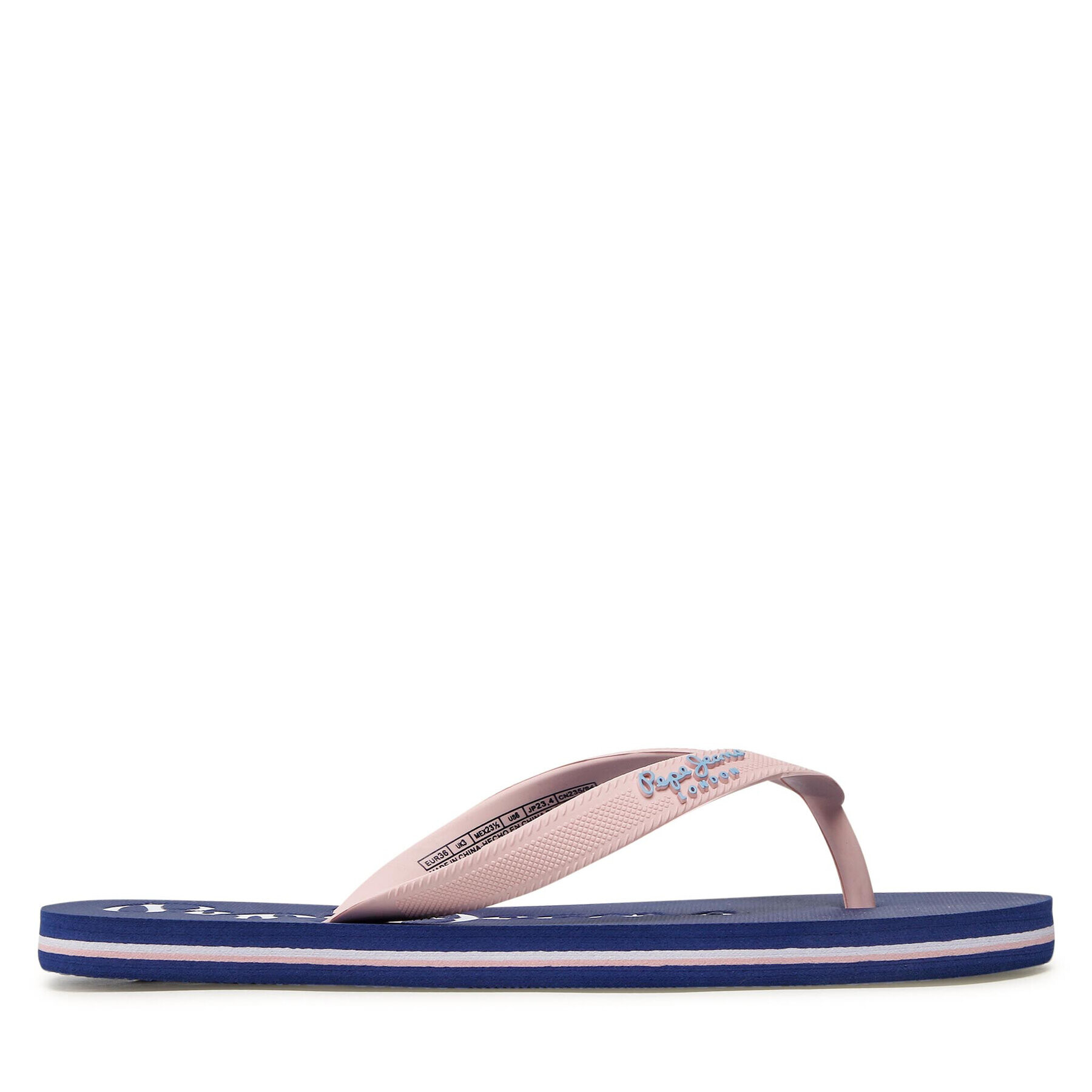 Pepe Jeans Žabky Bay Beach Brand W PLS70124 Růžová - Pepit.cz