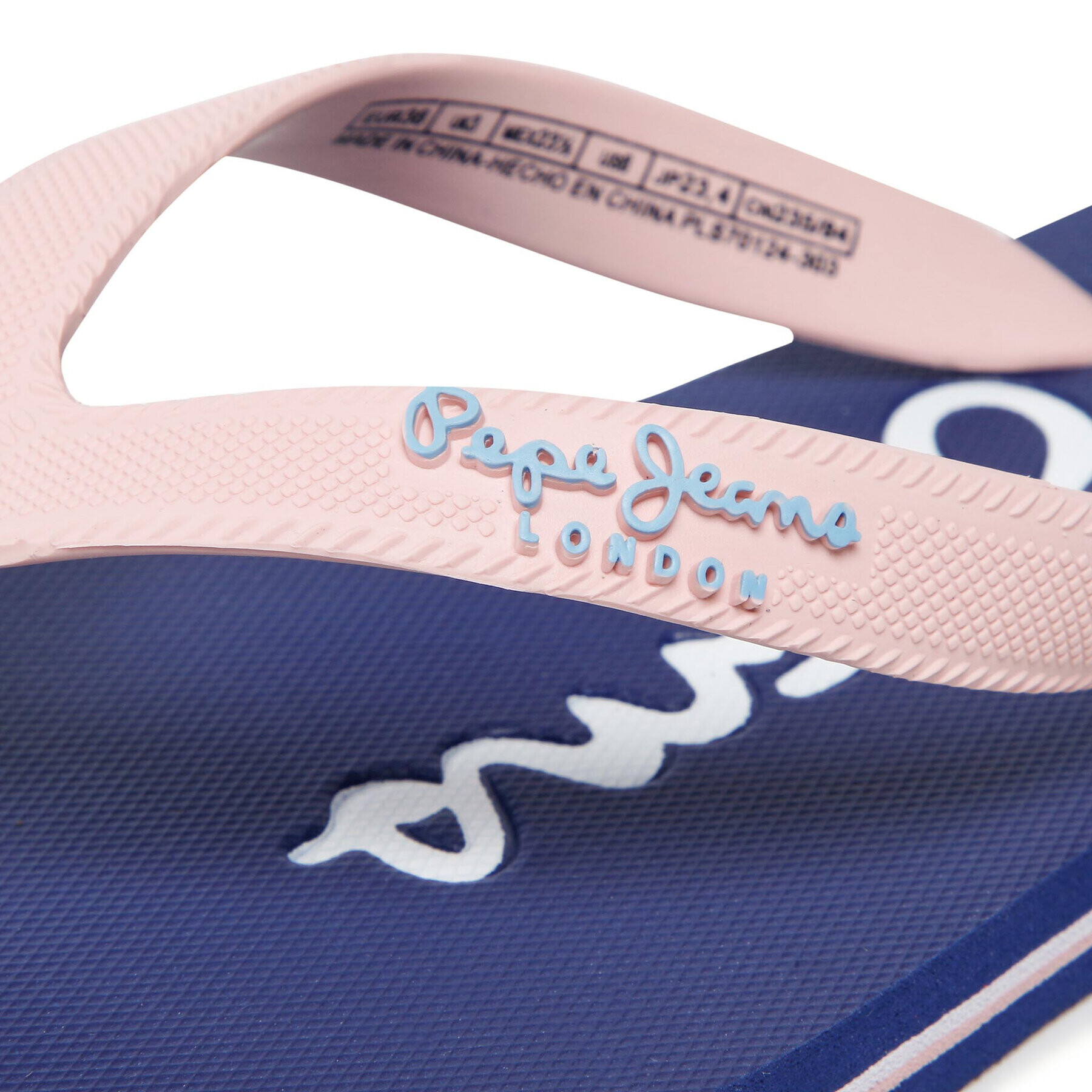 Pepe Jeans Žabky Bay Beach Brand W PLS70124 Růžová - Pepit.cz