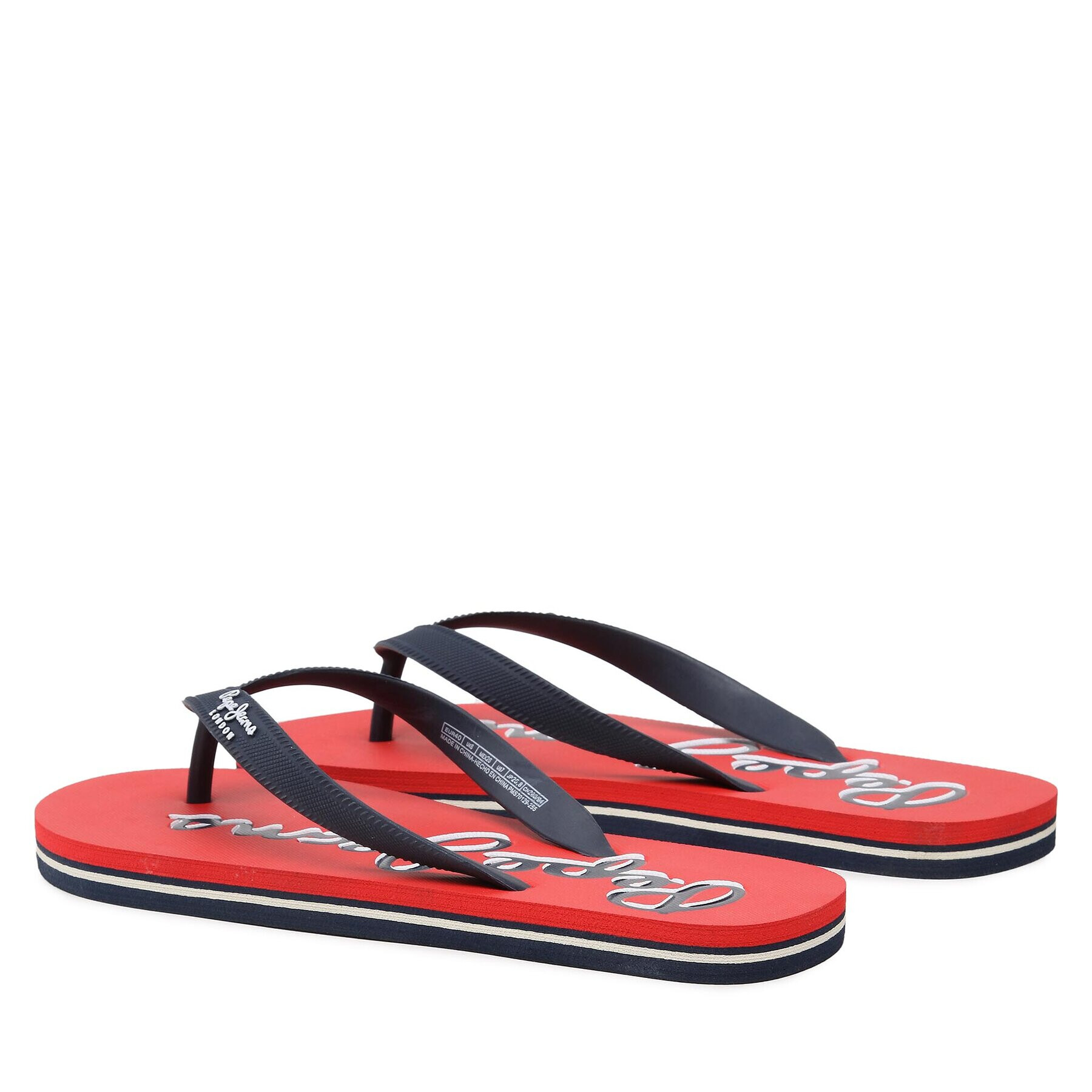 Pepe Jeans Žabky Bay Beach Logo M PMS70129 Černá - Pepit.cz