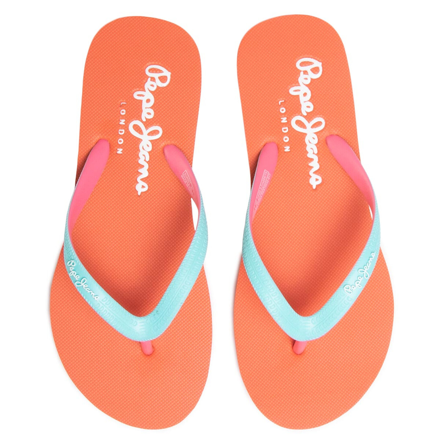 Pepe Jeans Žabky Beach Basic Girl PGS70032 Modrá - Pepit.cz