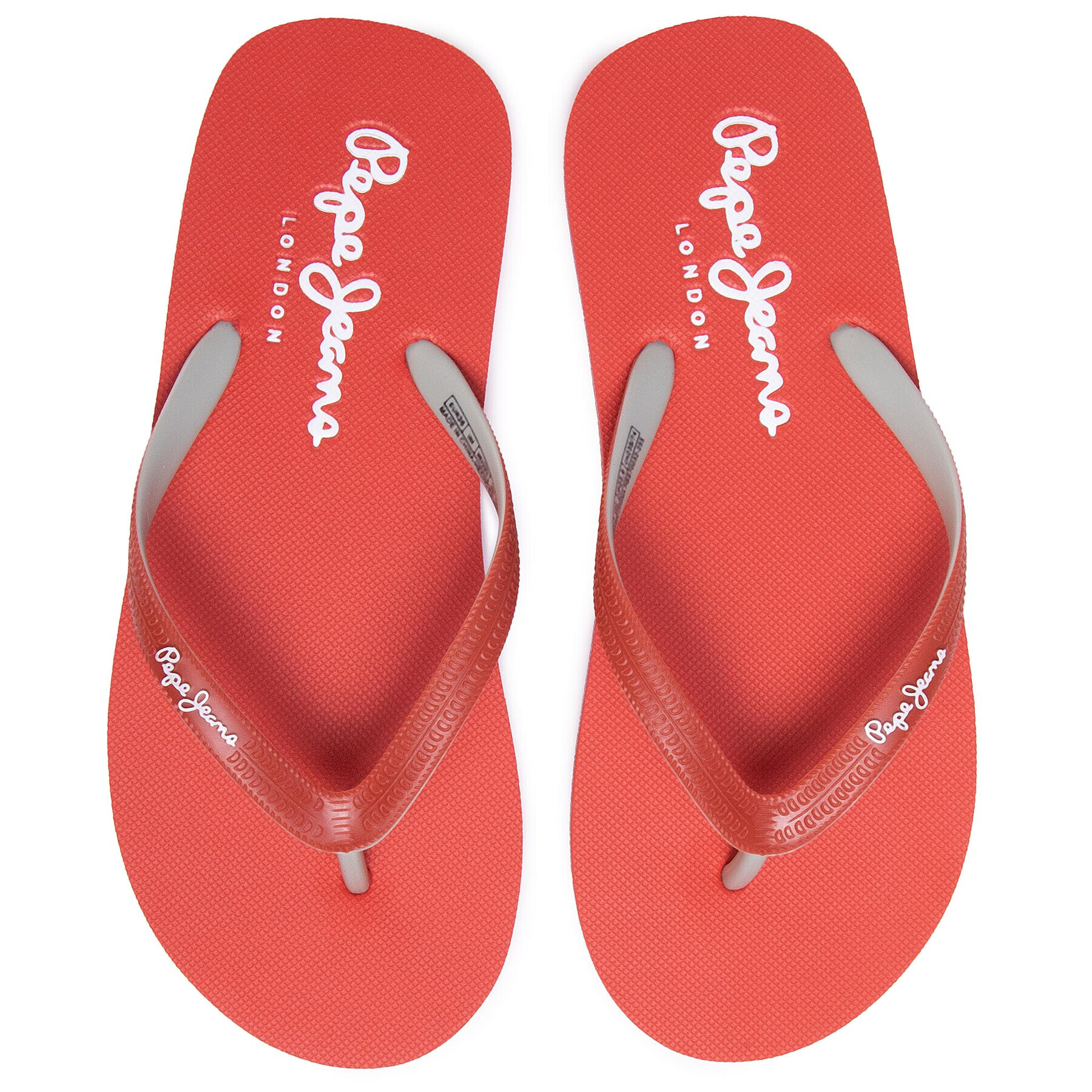 Pepe Jeans Žabky Beach Basic PBS70032 Červená - Pepit.cz