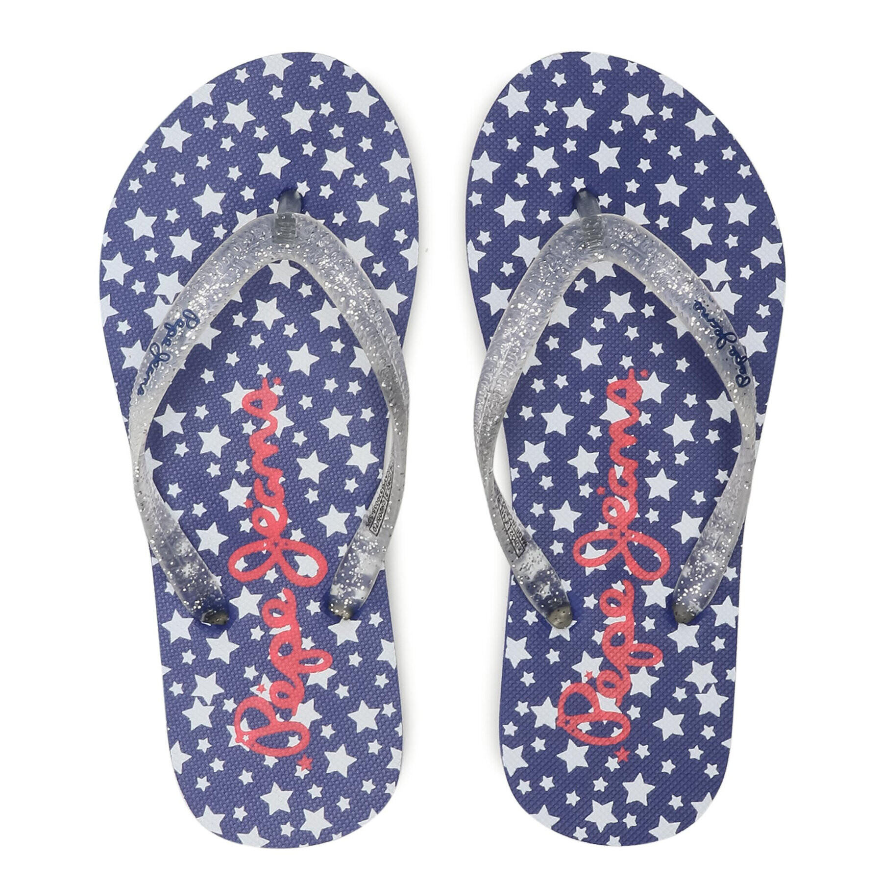 Pepe Jeans Žabky Beach Stars PGS70038 Bílá - Pepit.cz