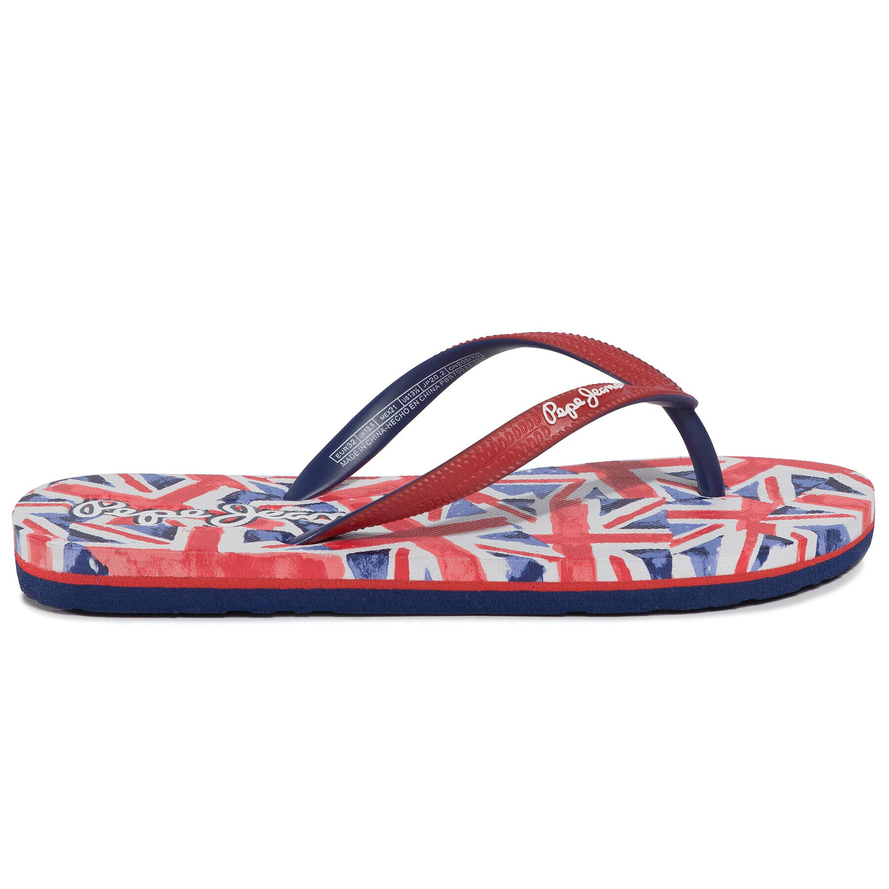 Pepe Jeans Žabky Dorset Beach PBS70033 Červená - Pepit.cz