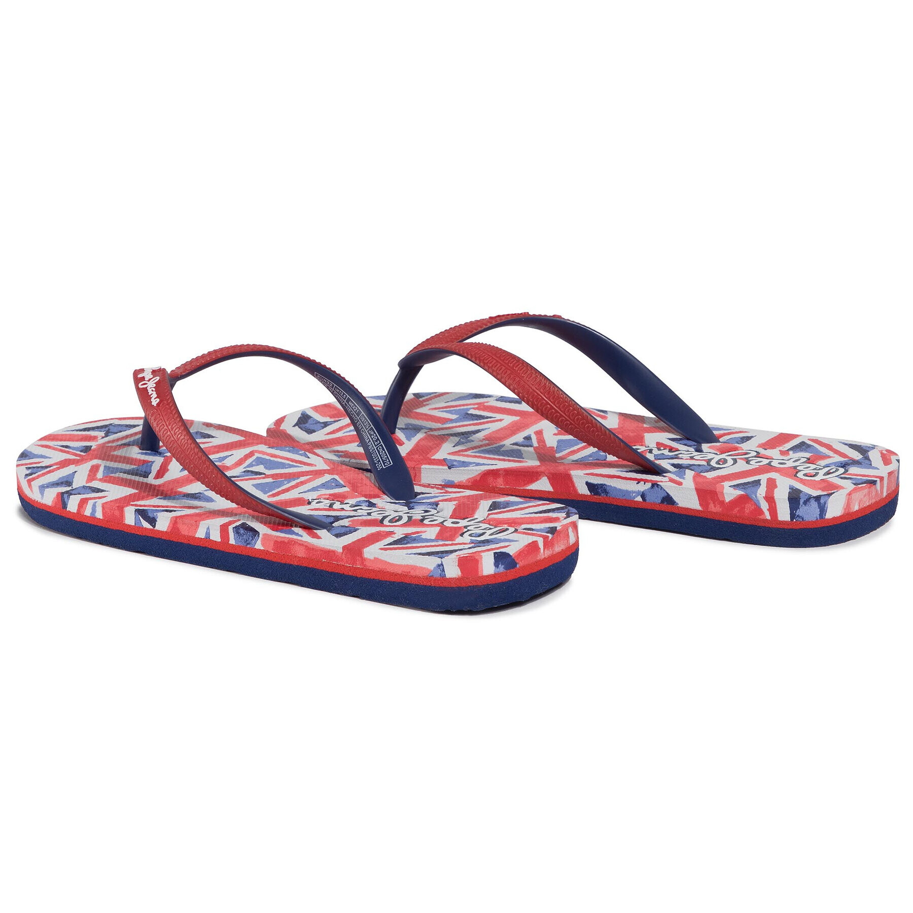 Pepe Jeans Žabky Dorset Beach PBS70033 Červená - Pepit.cz