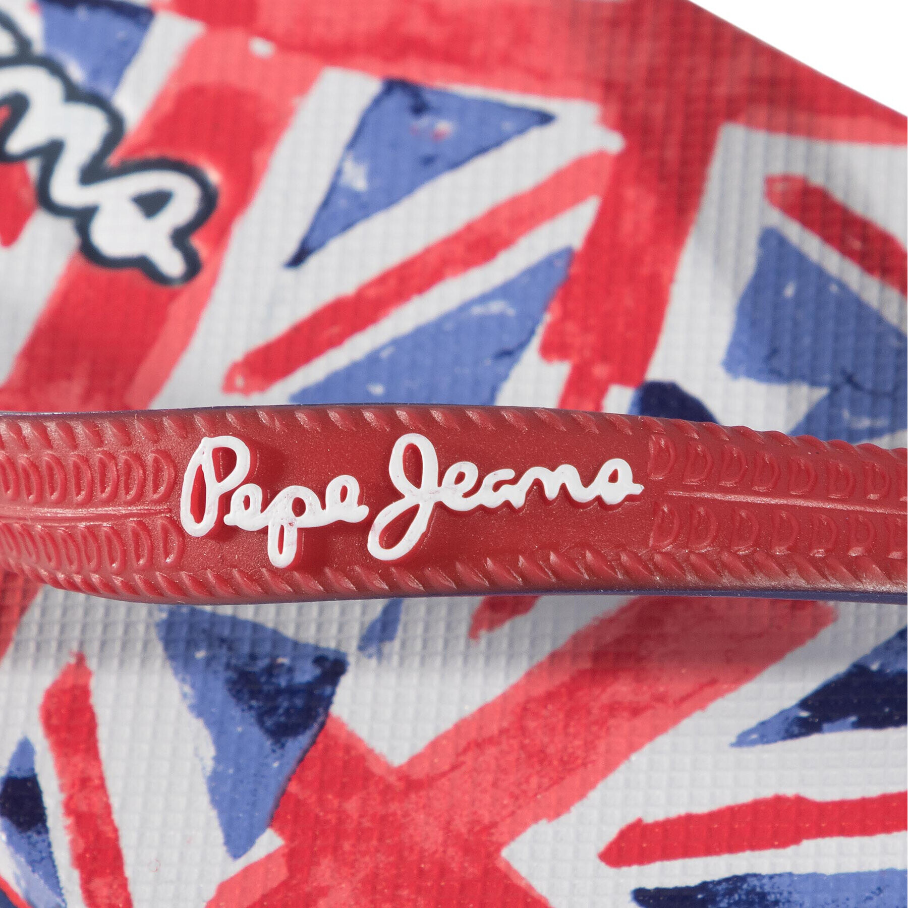 Pepe Jeans Žabky Dorset Beach PBS70033 Červená - Pepit.cz