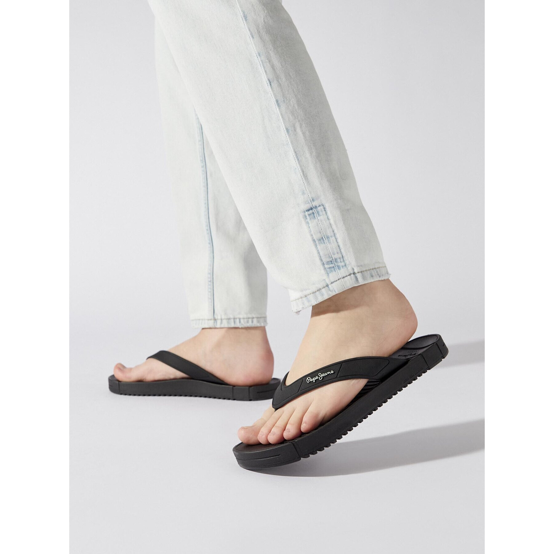 Pepe Jeans Žabky Shore M PMS70137 Černá - Pepit.cz