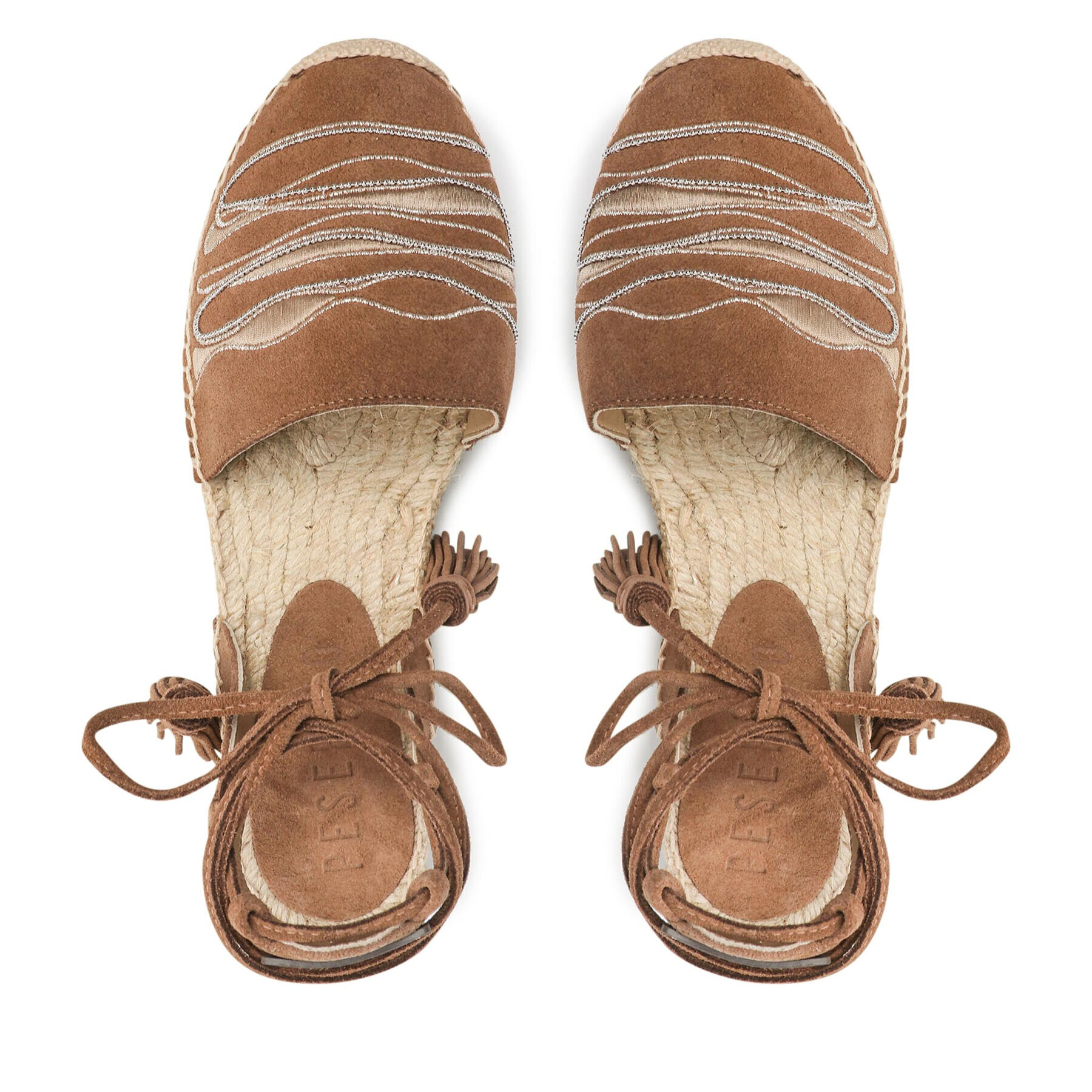 Peserico Espadrilky S39484C0R 09520 Hnědá - Pepit.cz