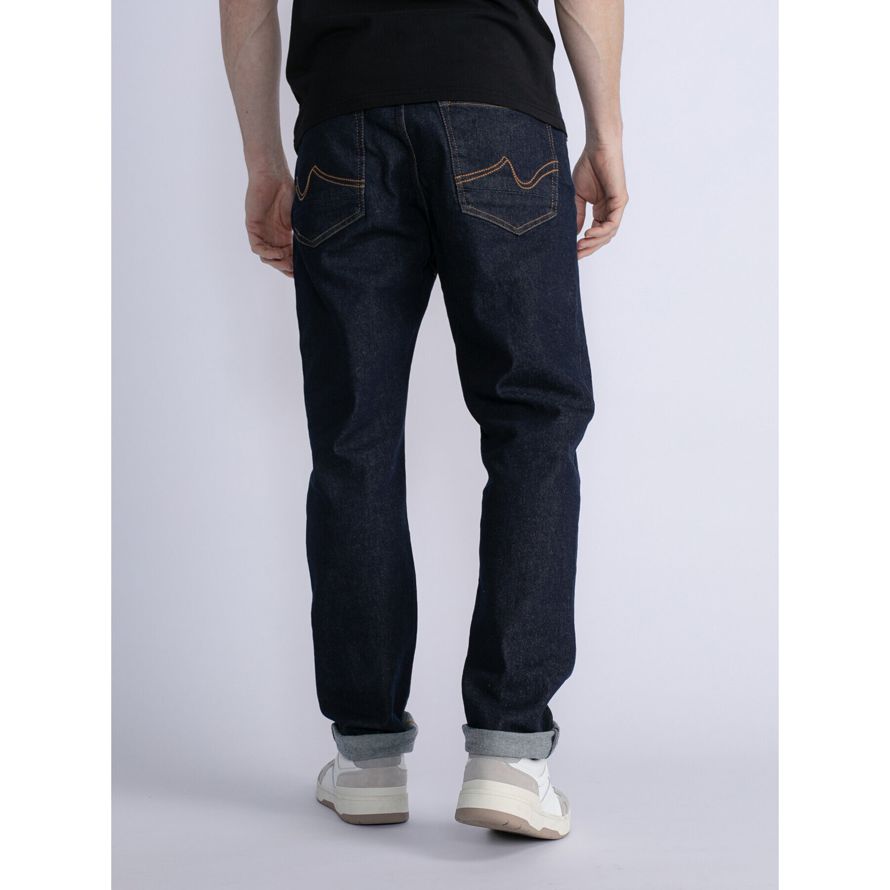 Petrol Industries Jeansy M-3030-DNM005 Tmavomodrá Tapered Fit - Pepit.cz