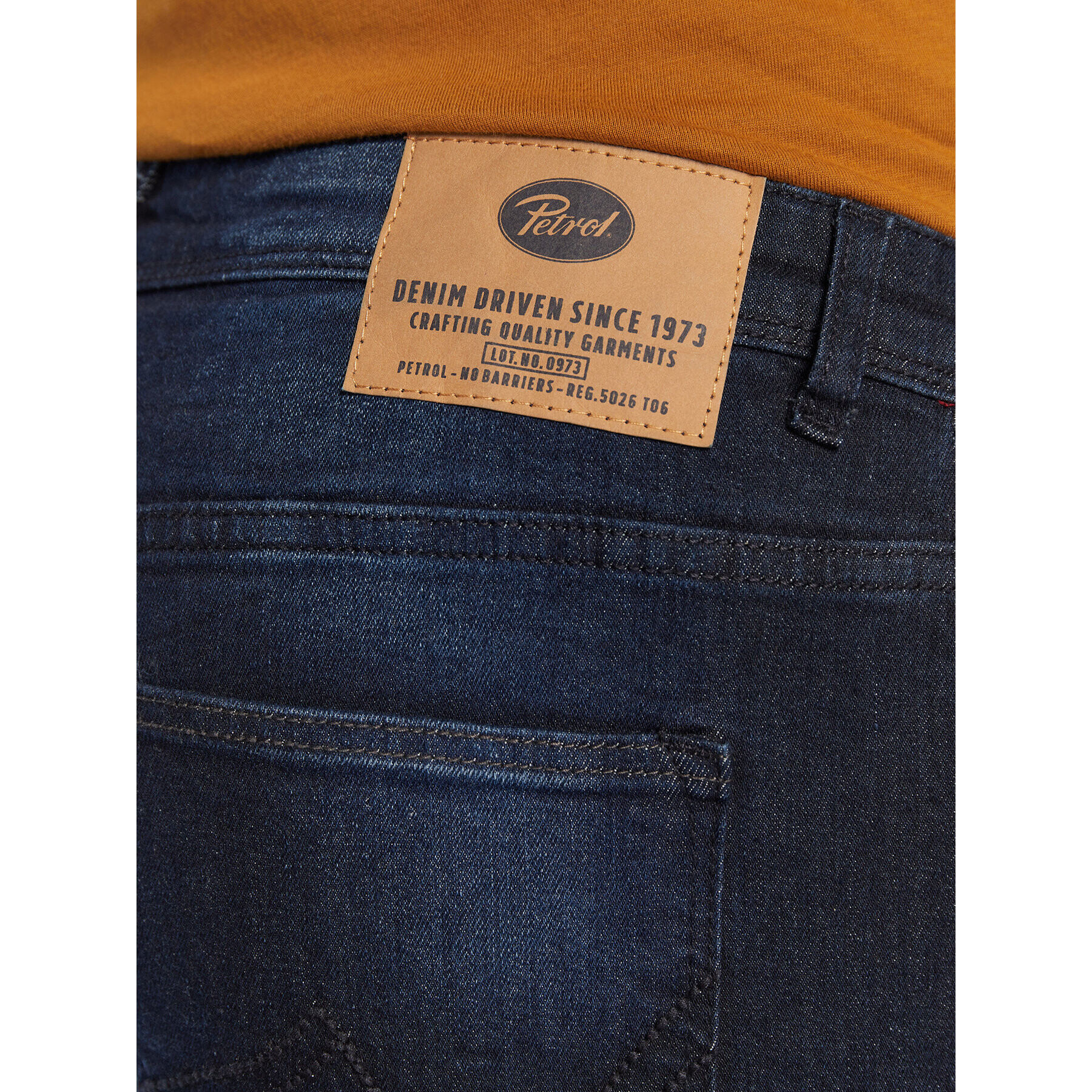 Petrol Industries Jeansy Nash 0011 Tmavomodrá Slim Fit - Pepit.cz